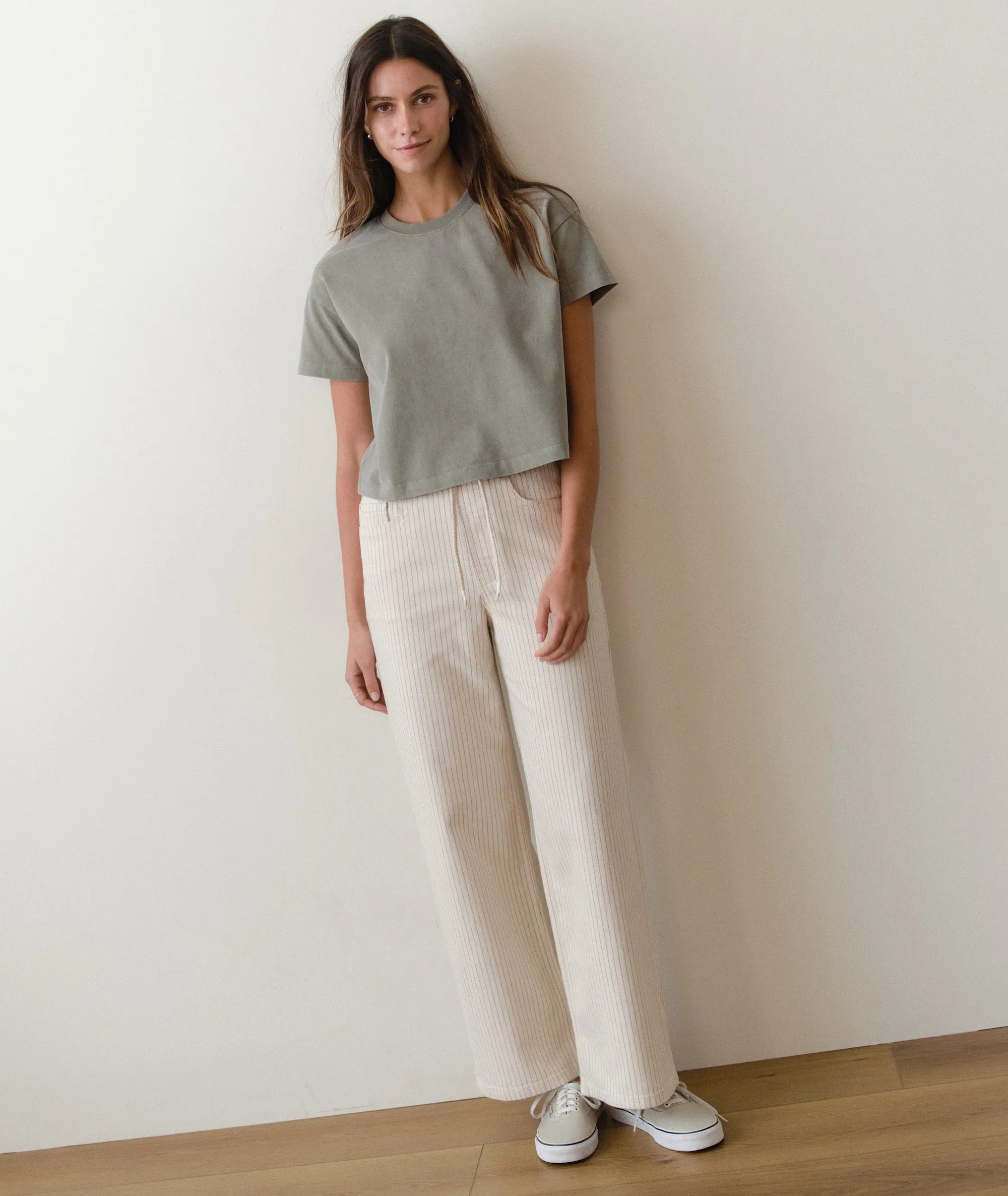 Luxe Sueded Tee sold by Marine Layer product image thumbnail 4