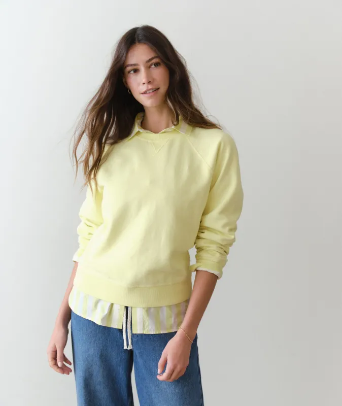 Cloud 9 Fleece Reversible Crewneck sold by Marine Layer