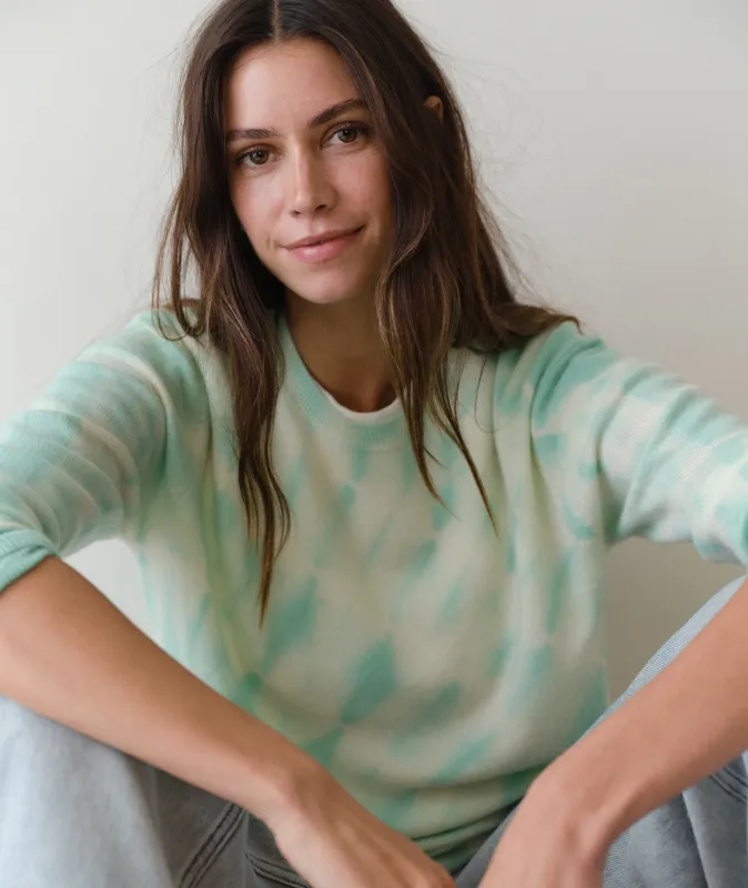 Harper Cashmere Tie Dye Sweater sold by Marine Layer