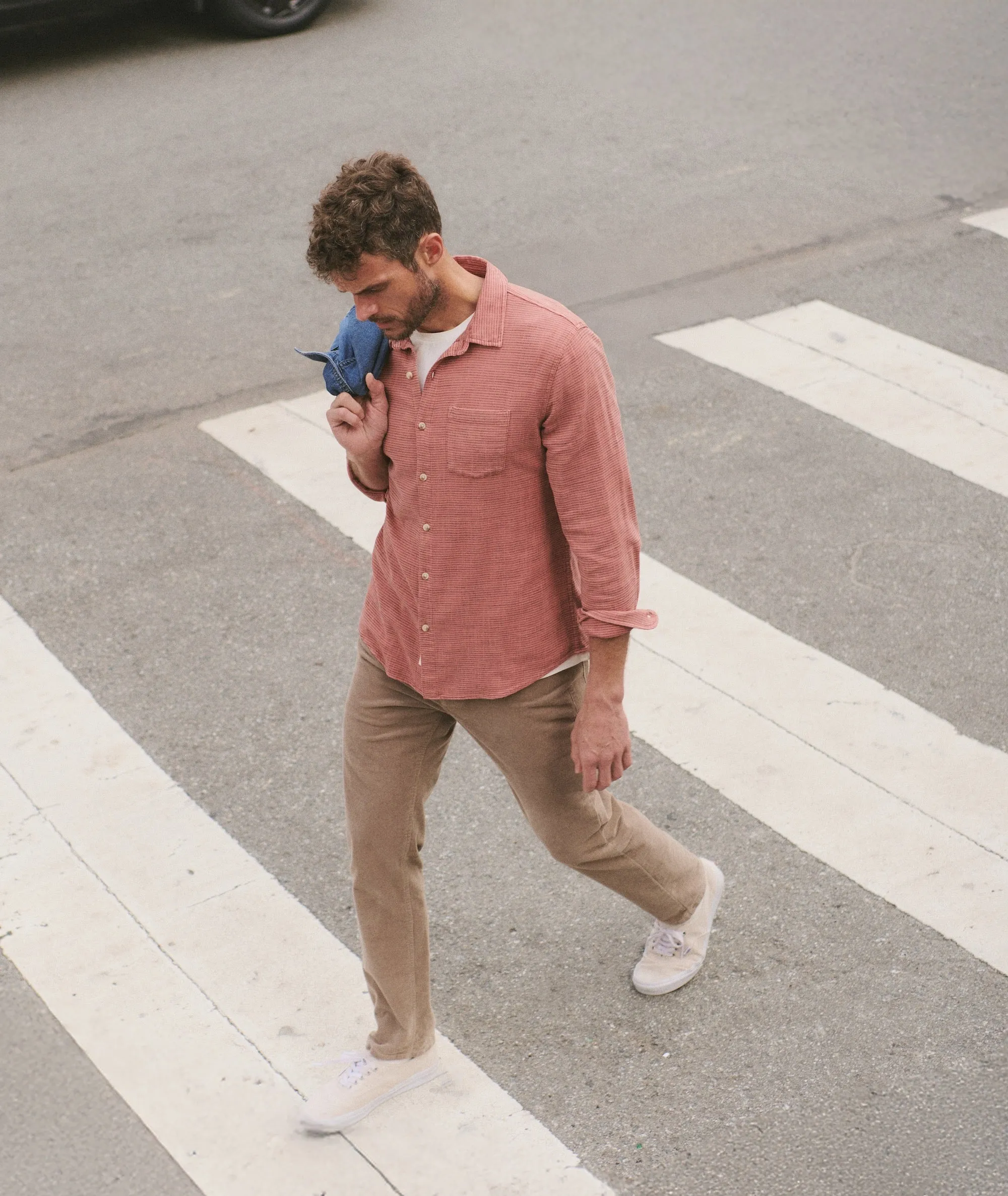 Stretch Selvage Long Sleeve Shirt sold by Marine Layer product image thumbnail 4