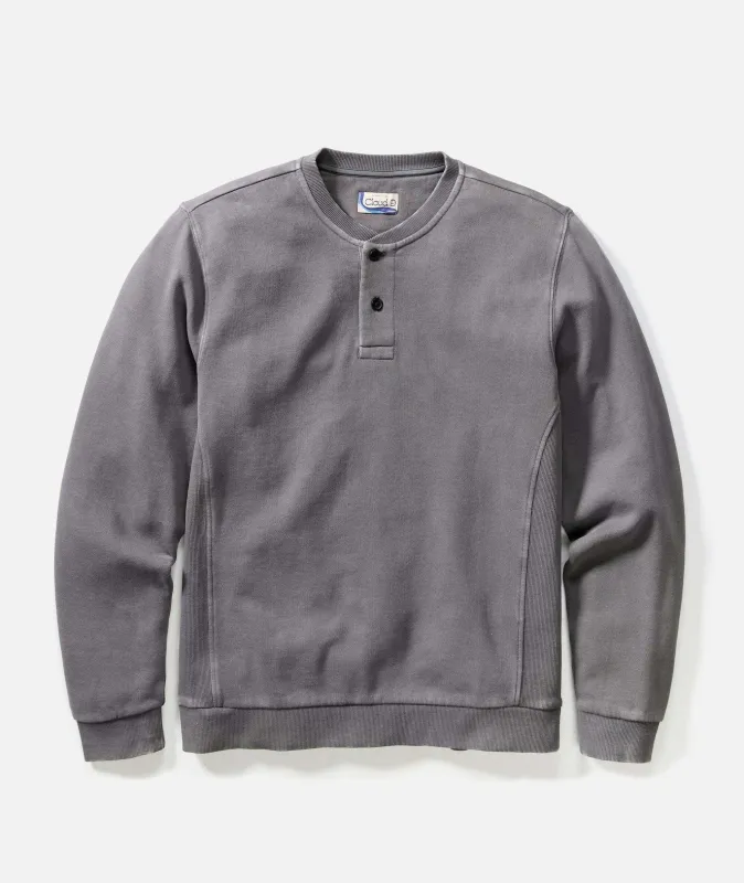 Cloud 9 Fleece Henley made by Marine Layer