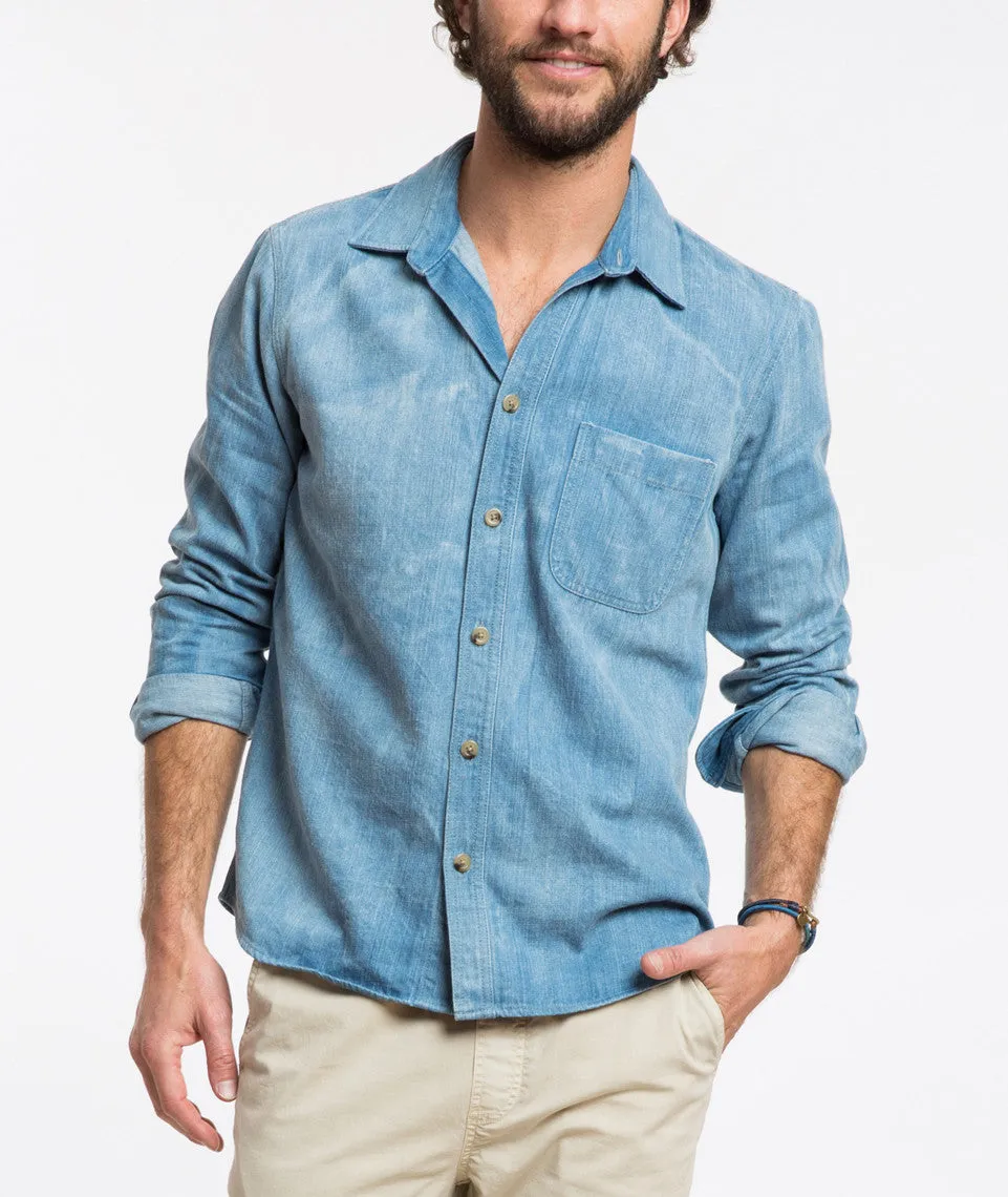 Denim Work Shirt sold by Marine Layer product image thumbnail 3