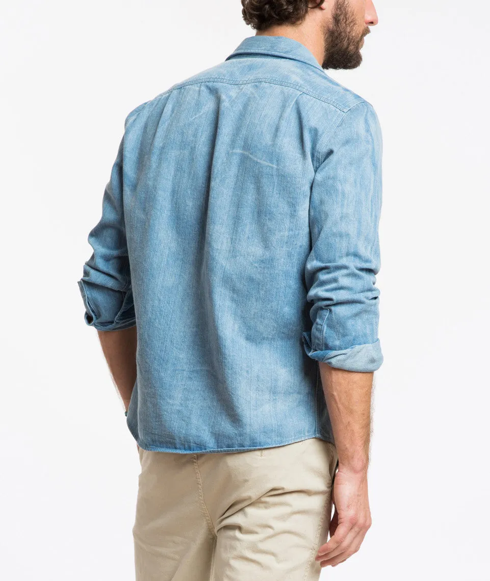 Denim Work Shirt sold by Marine Layer product image thumbnail 2