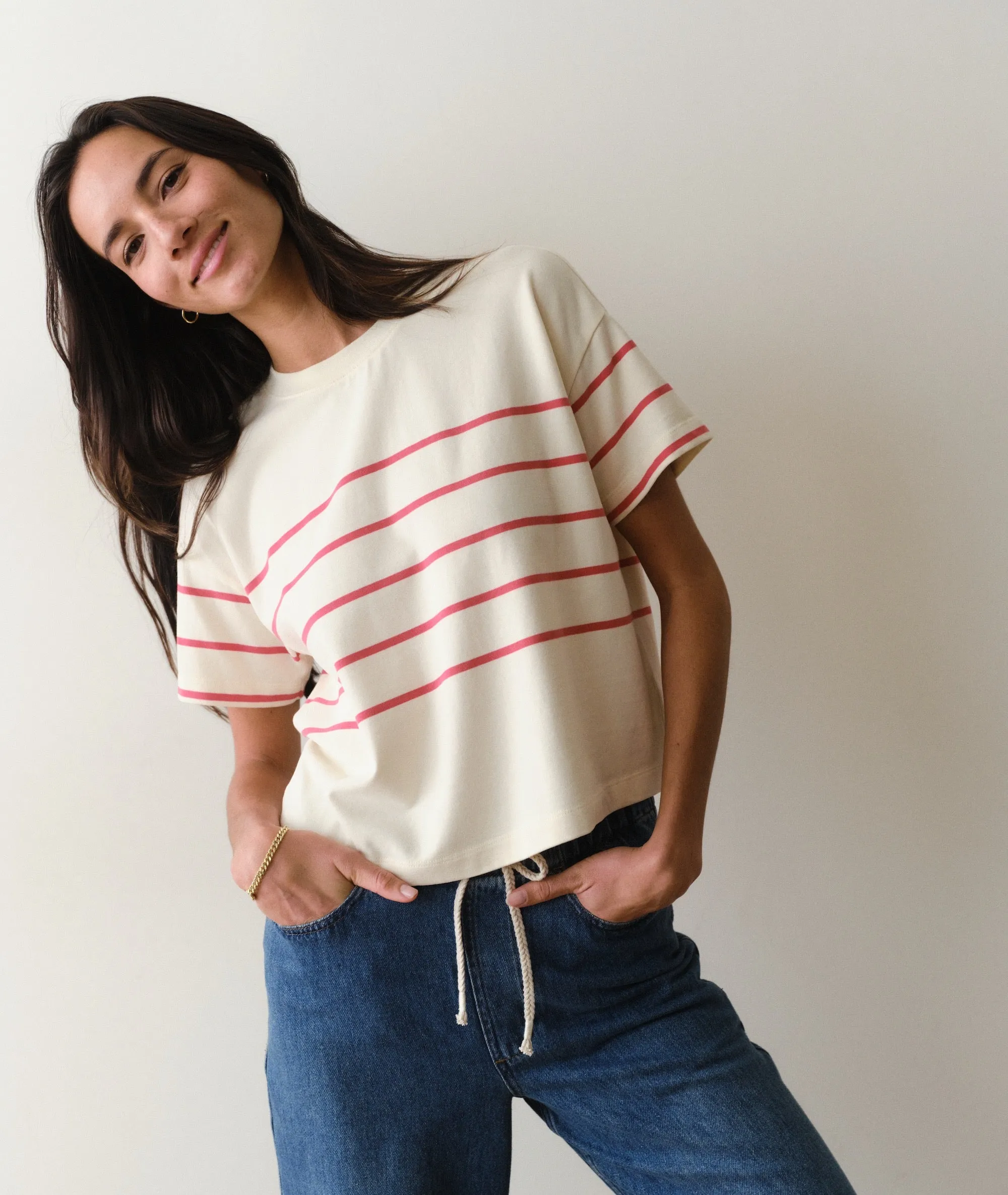 Luxe Sueded Tee sold by Marine Layer product image thumbnail 3