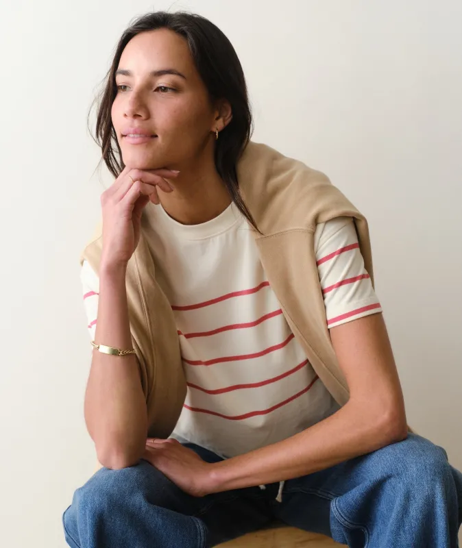 Luxe Sueded Tee made by Marine Layer