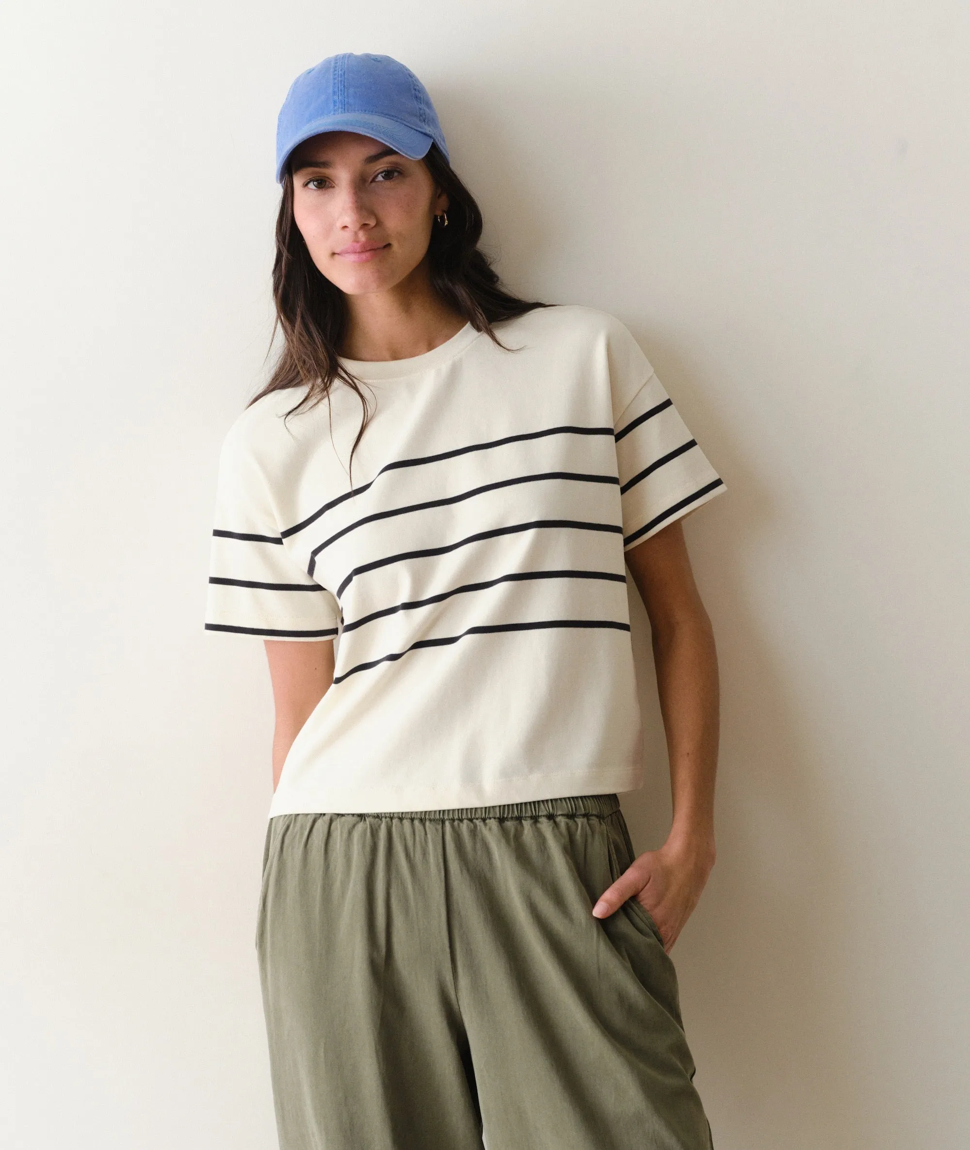 Luxe Sueded Tee sold by Marine Layer