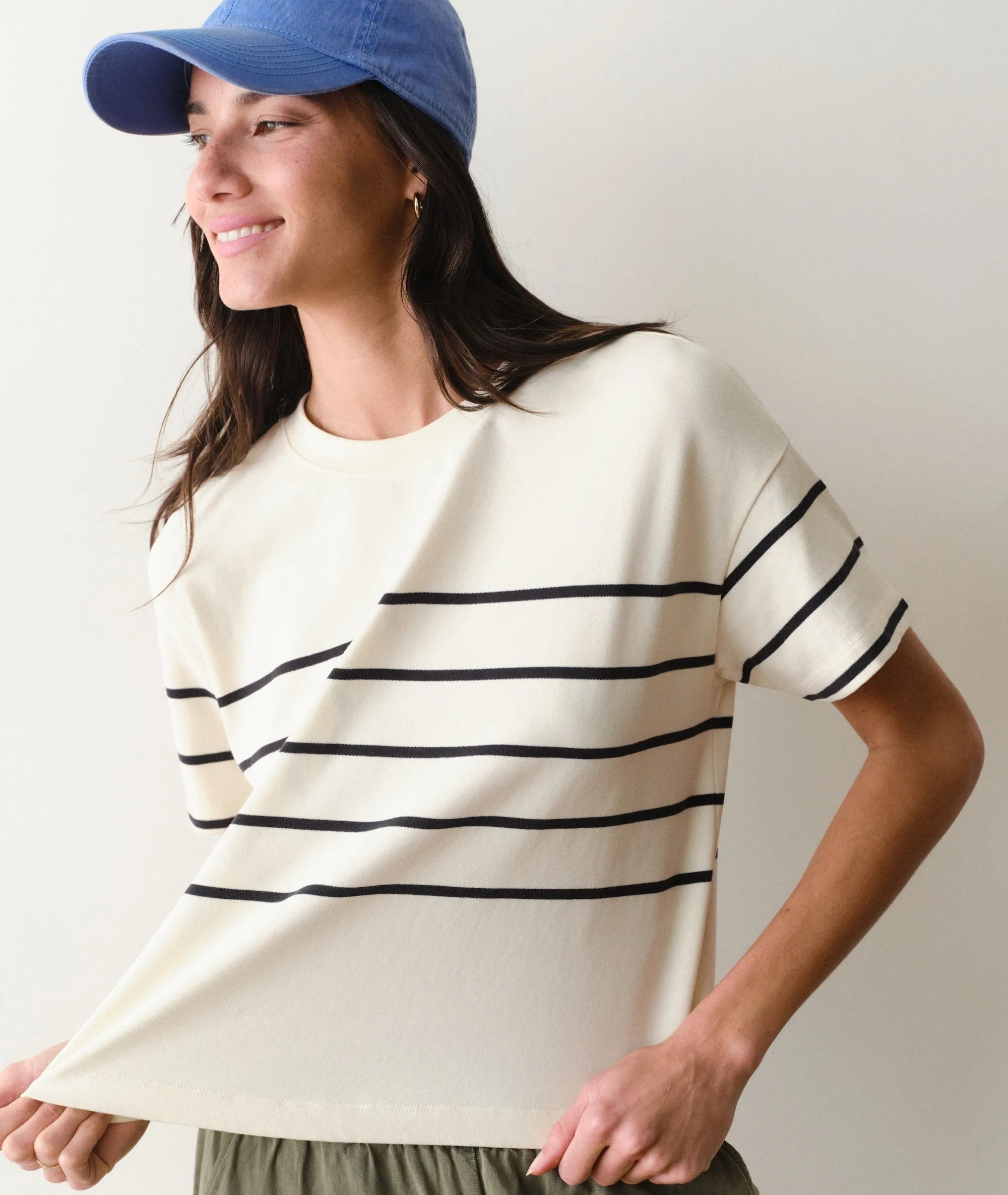 Luxe Sueded Tee sold by Marine Layer product image thumbnail 5