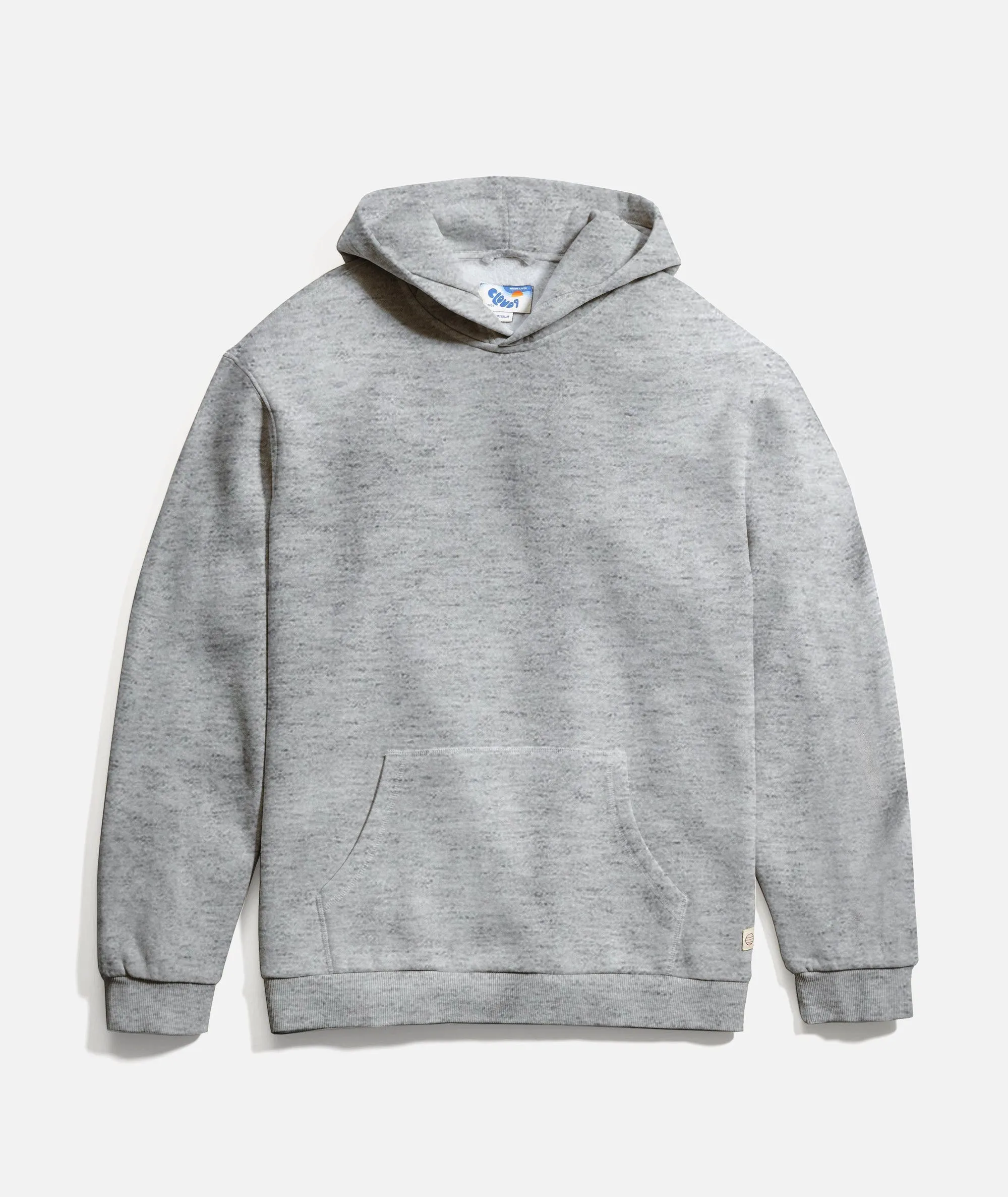 Men's Cloud 9 Fleece Relaxed Hoodie in Heather Grey sold by Marine Layer