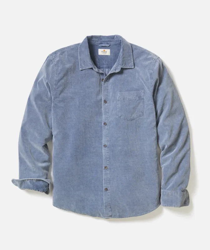 Lightweight Corduroy Shirt sold by Marine Layer