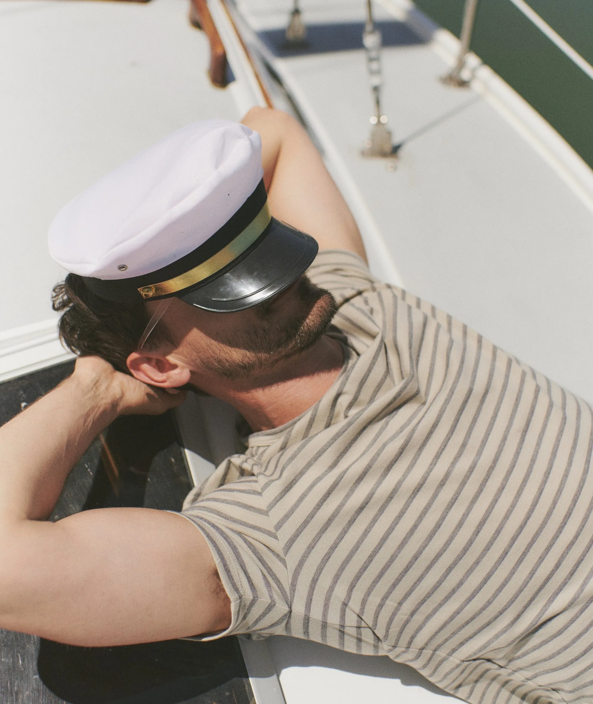 Signature Jacquard Crew Tee sold by Marine Layer product image thumbnail 4