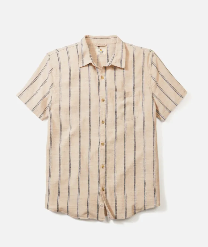 Stretch Selvage Short Sleeve Shirt made by Marine Layer