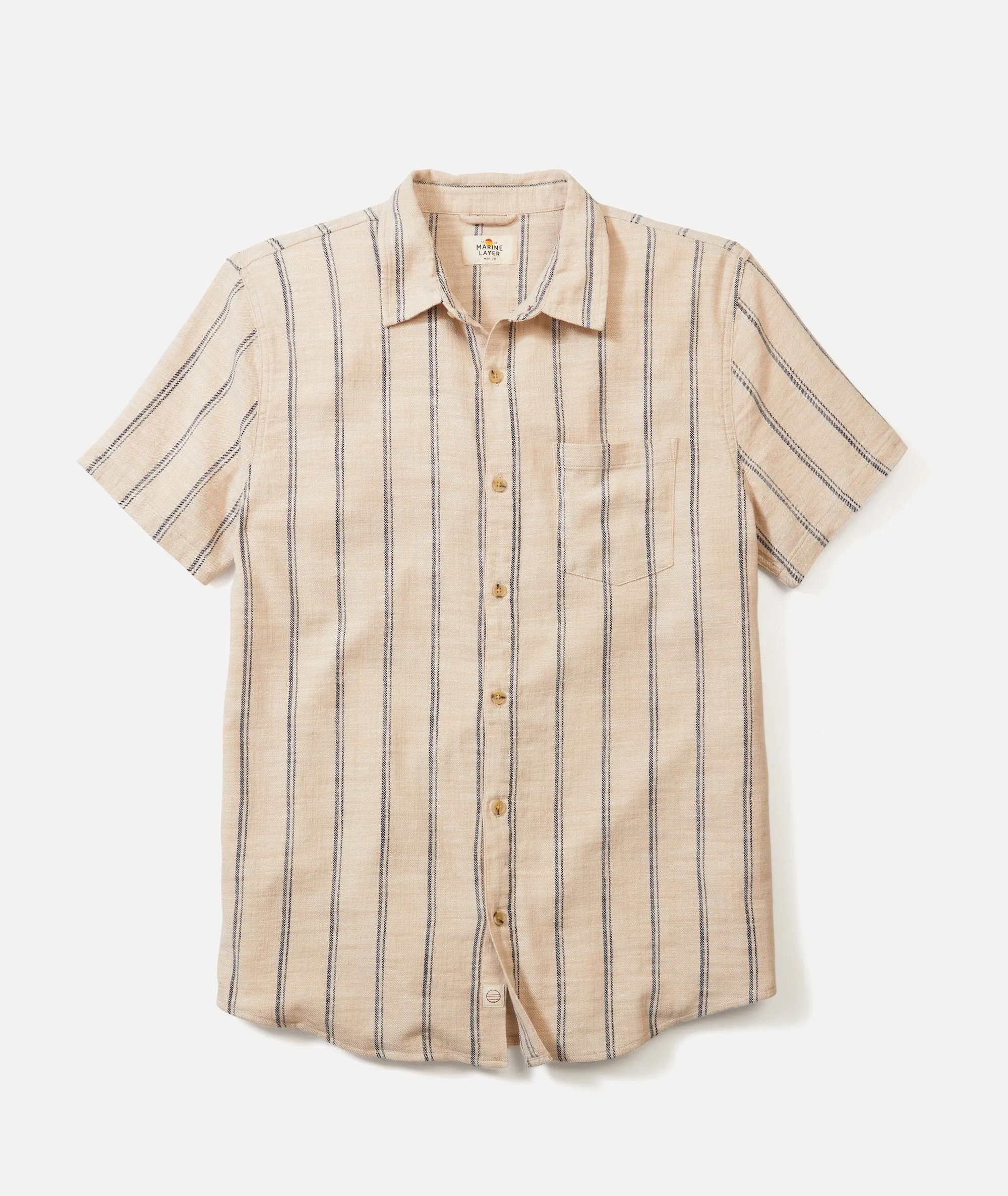 Stretch Selvage Short Sleeve Shirt sold by Marine Layer