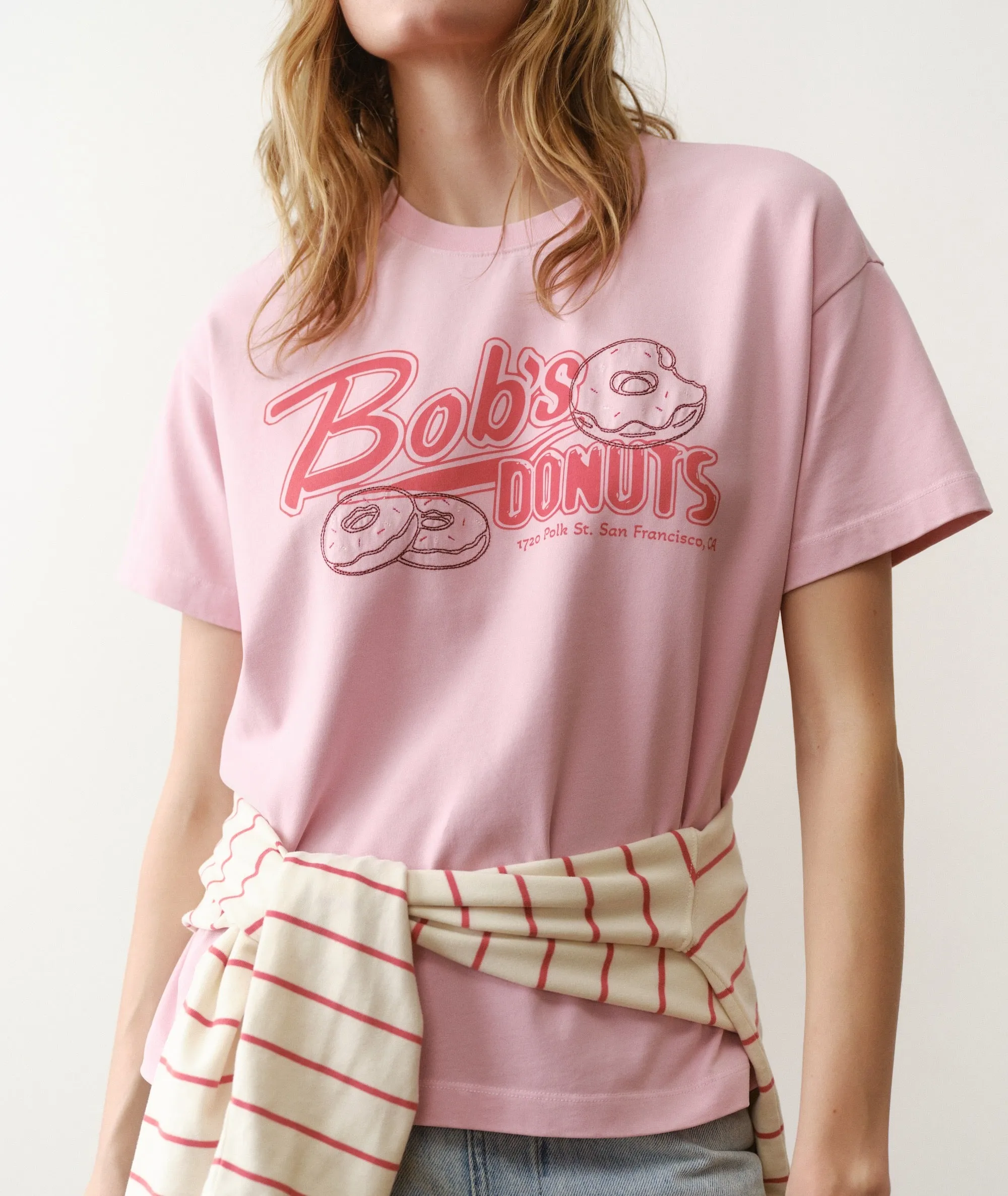 Luxe Sueded Oversized Crew Tee sold by Marine Layer product image thumbnail 3