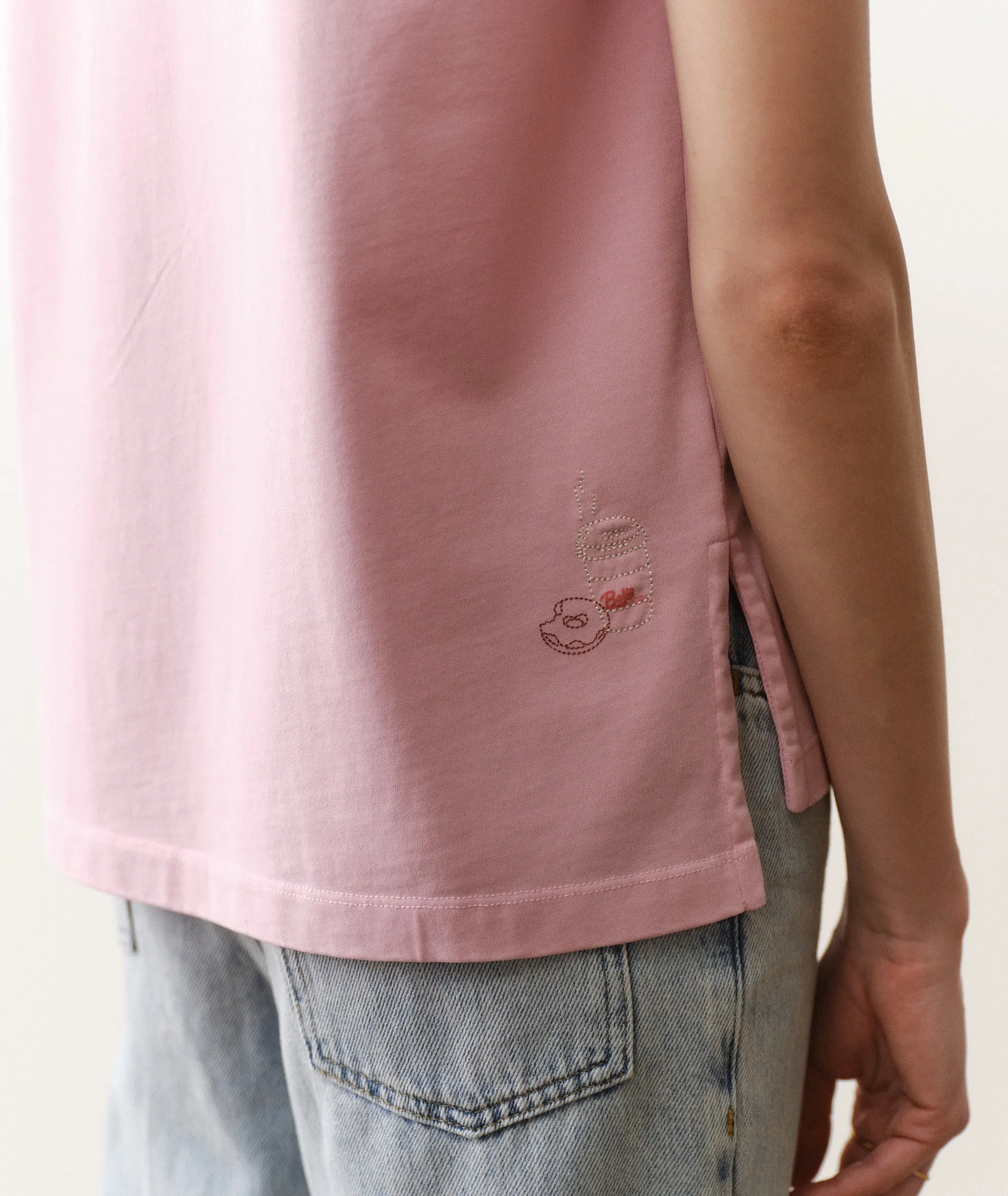 Luxe Sueded Oversized Crew Tee sold by Marine Layer product image thumbnail 5