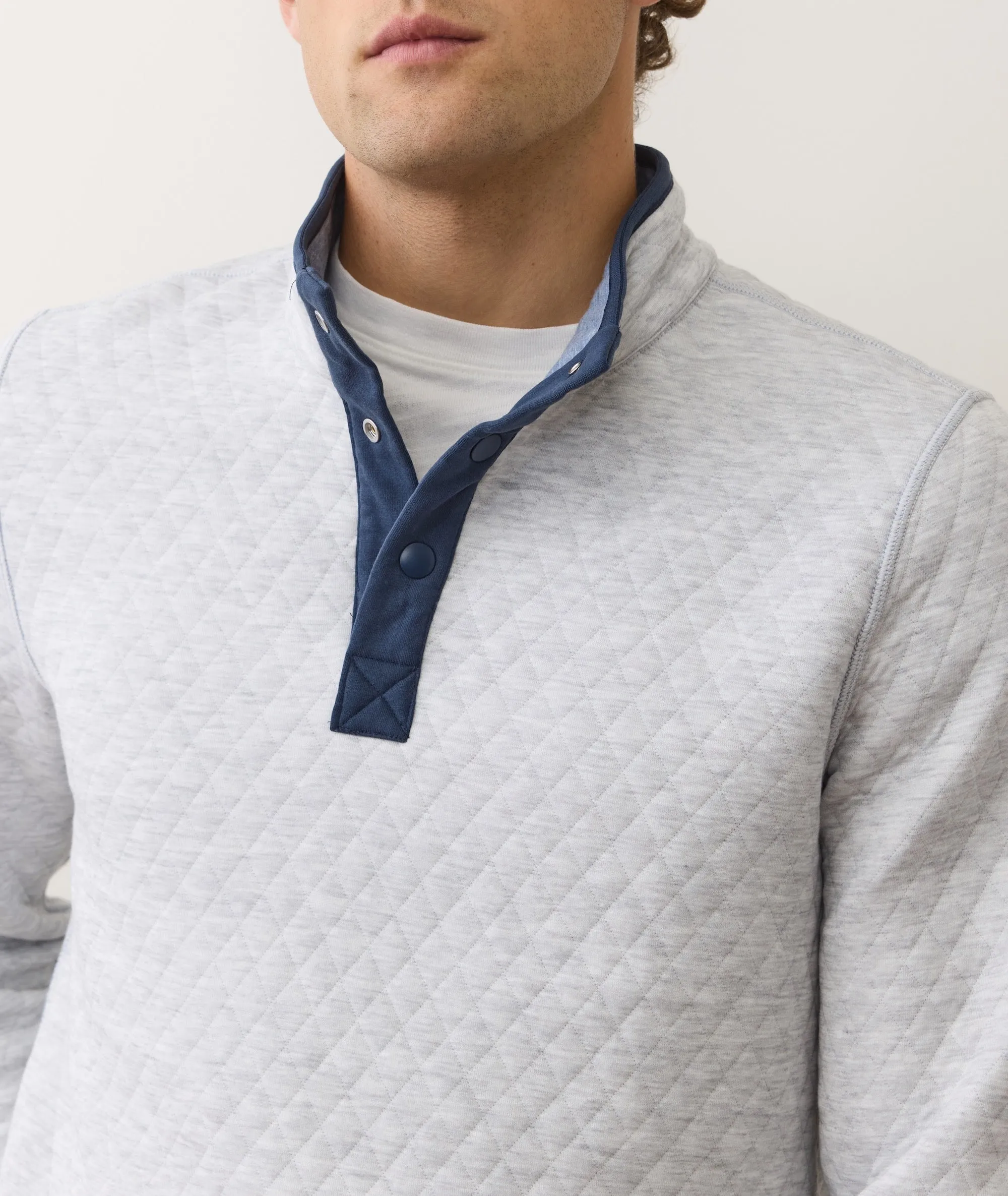 Corbet Quilted Reversible Pullover sold by Marine Layer product image thumbnail 4