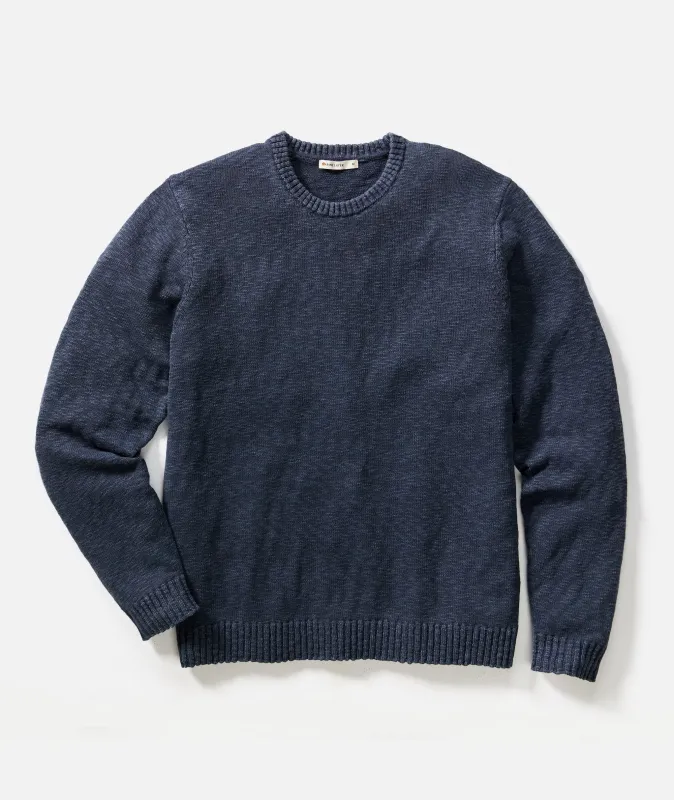 Slub Crew Sweater sold by Marine Layer