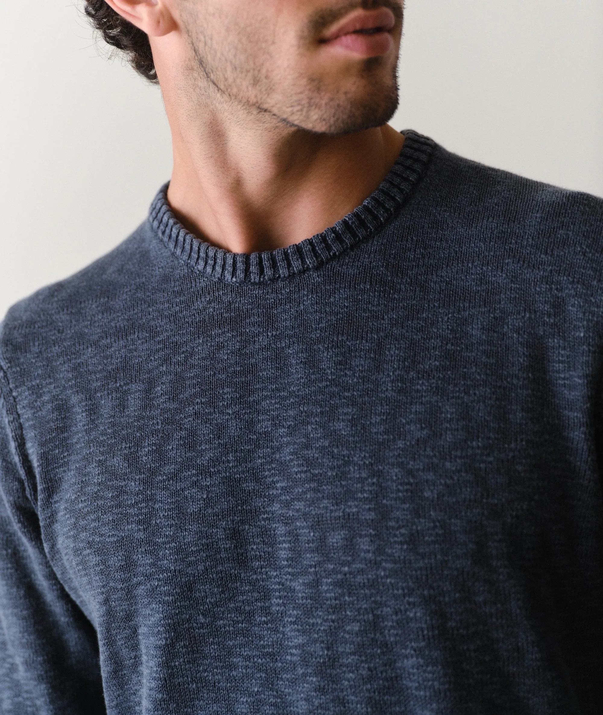 Slub Crew Sweater sold by Marine Layer product image thumbnail 4