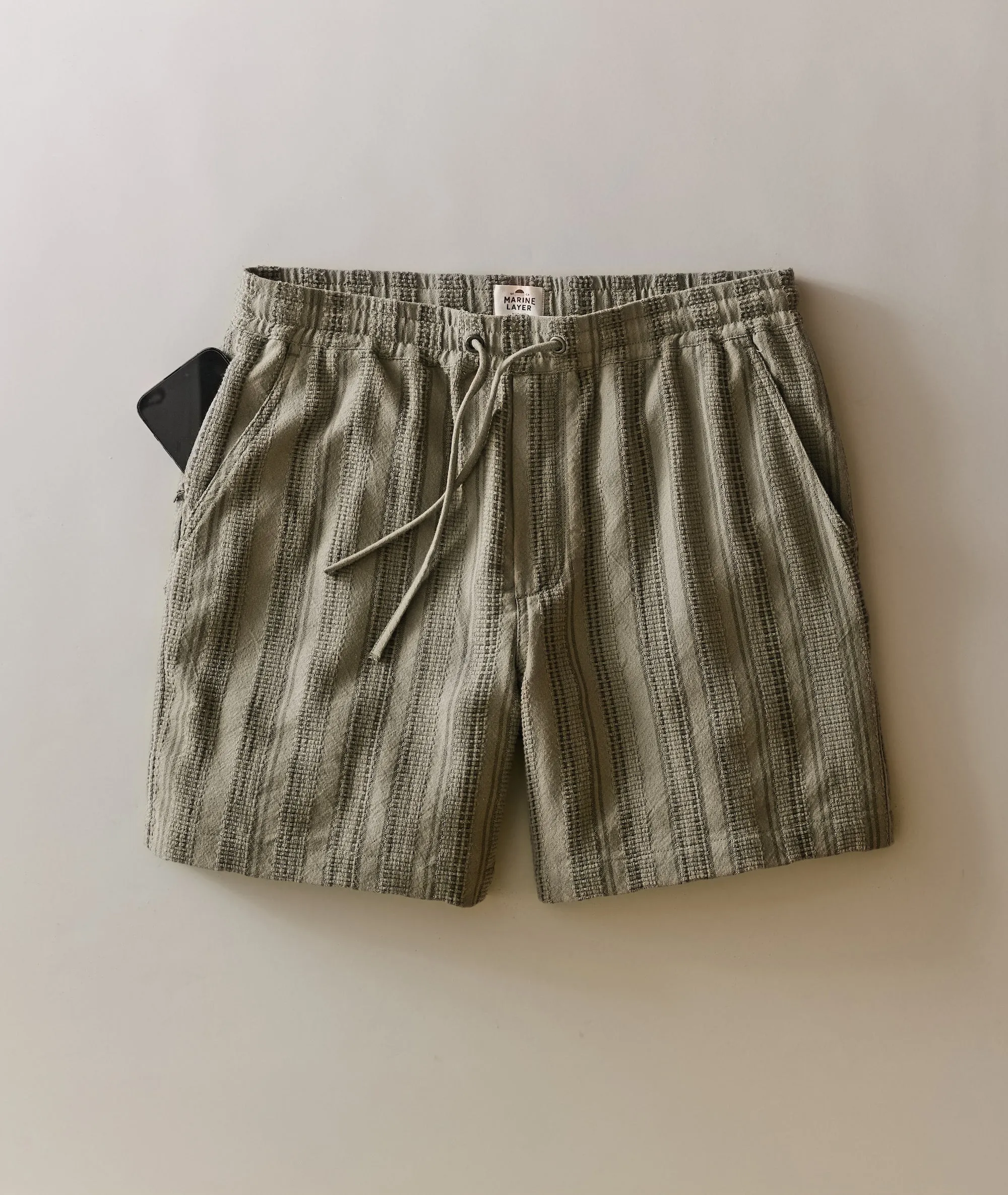 6" Saturday Dobby Short sold by Marine Layer