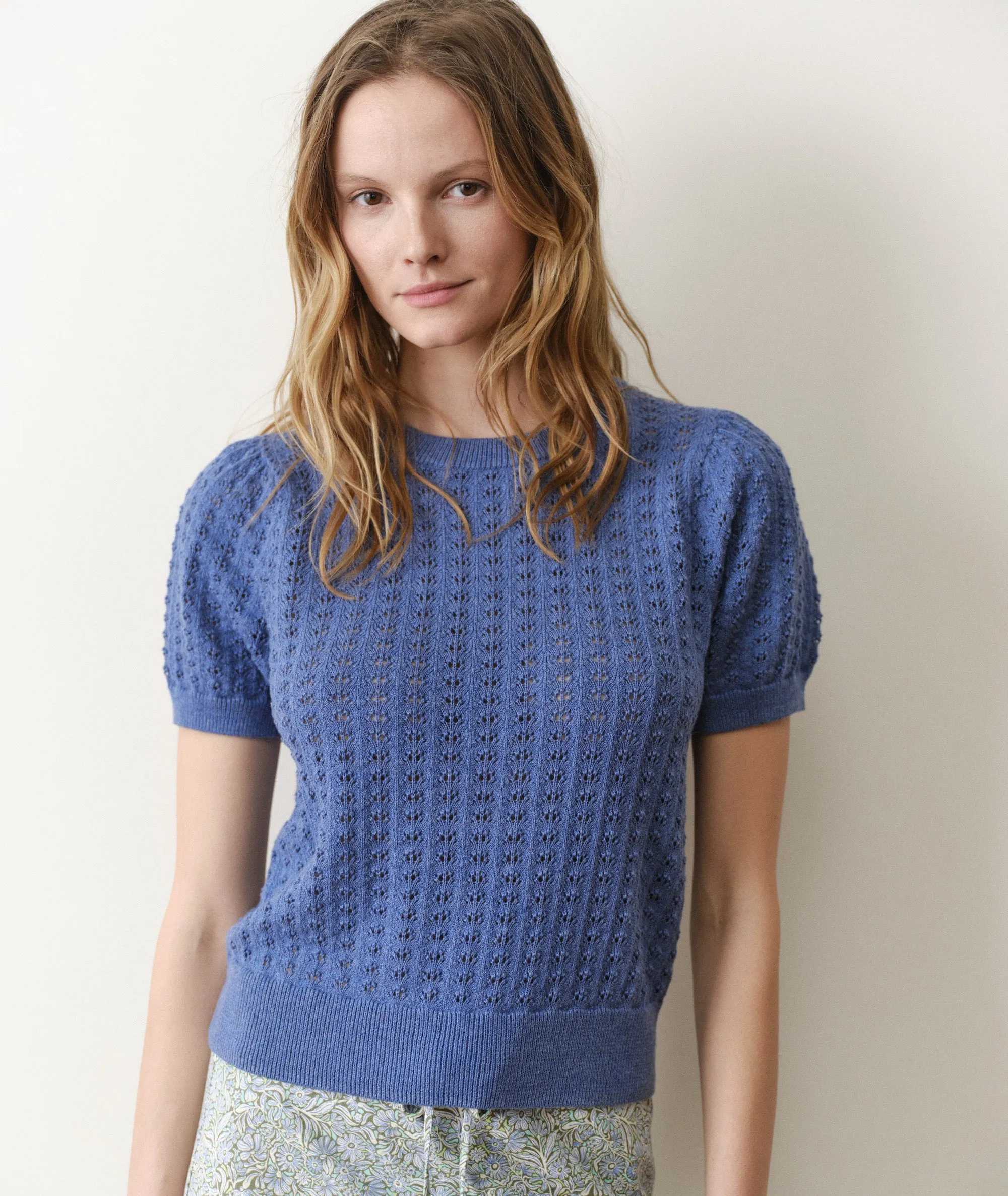 Ellie Puff Sleeve Sweater sold by Marine Layer product image thumbnail 2