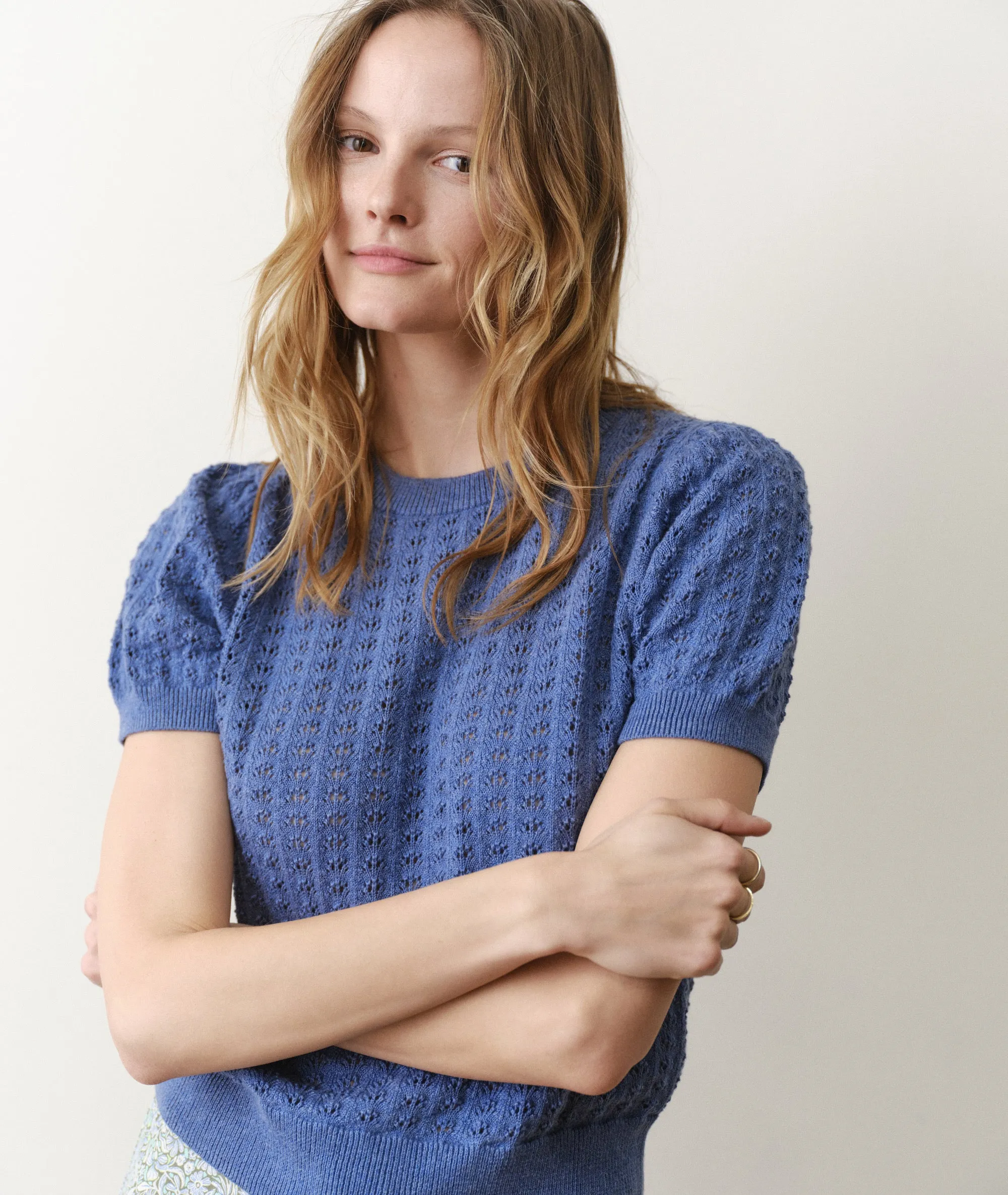 Ellie Puff Sleeve Sweater sold by Marine Layer product image thumbnail 3