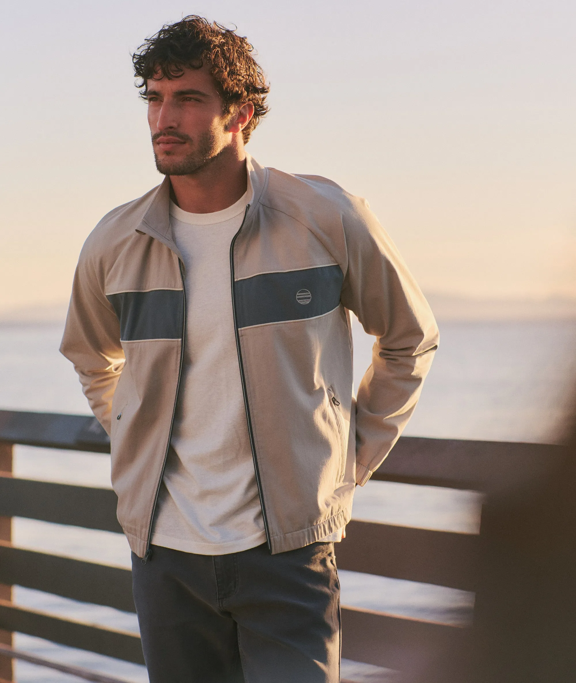 Freeman Windbreaker sold by Marine Layer product image thumbnail 2