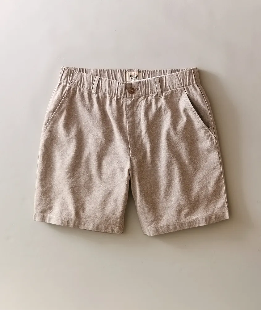 7" Saturday Hemp Chino Short sold by Marine Layer