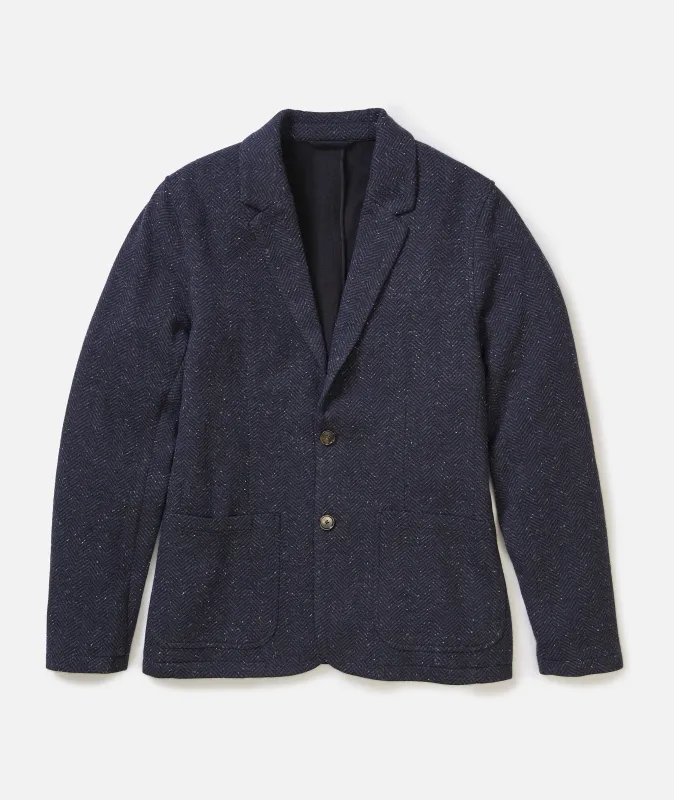 Pacifica Stretch Twill Blazer made by Marine Layer