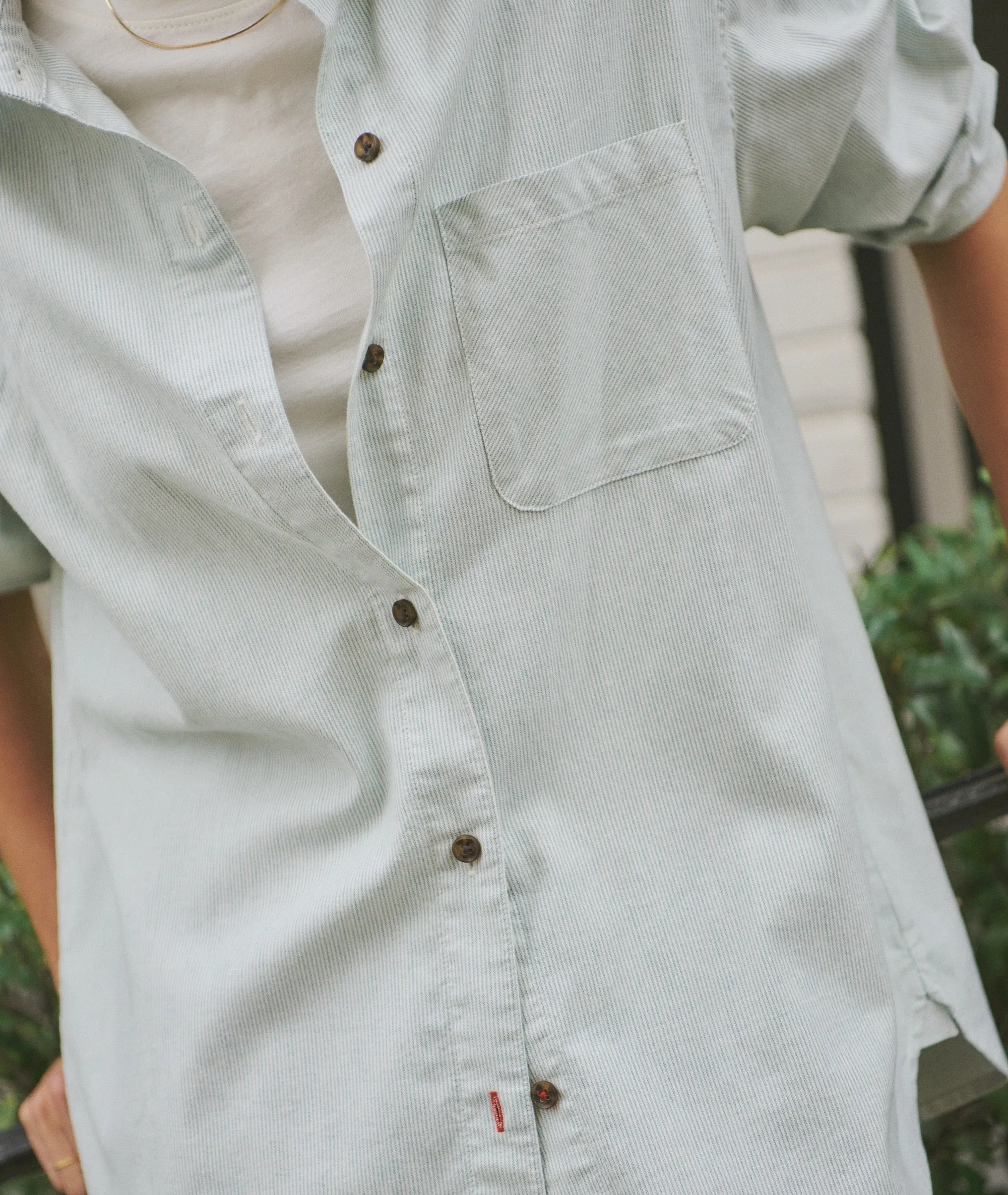 Jane Relaxed California Oxford Shirt sold by Marine Layer product image thumbnail 4