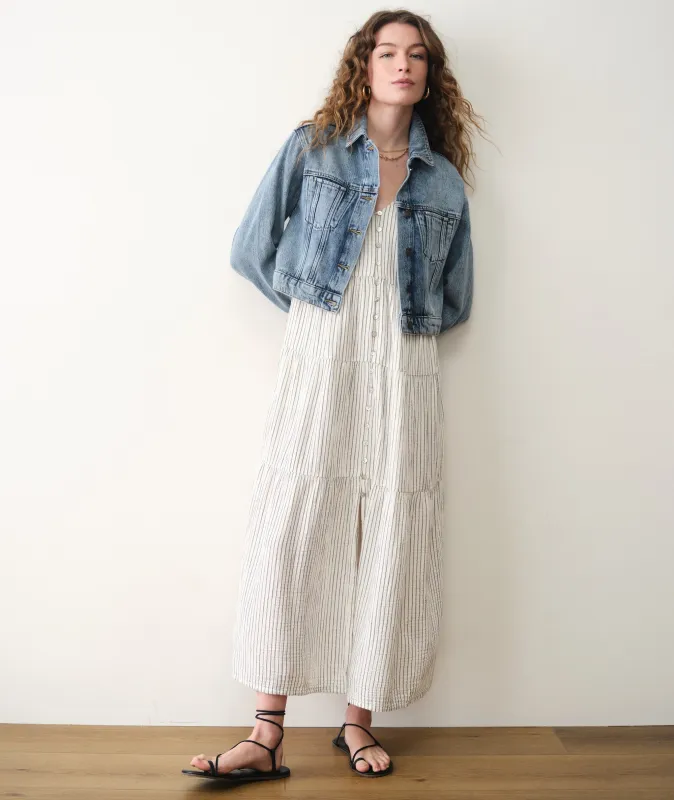 Corinne Maxi Dress made by Marine Layer