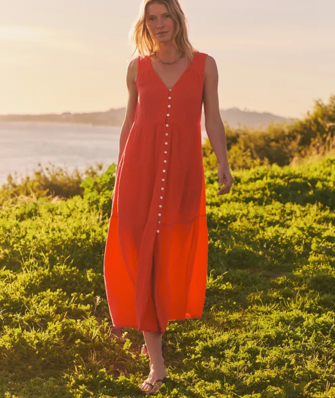 Corinne Maxi Dress made by Marine Layer