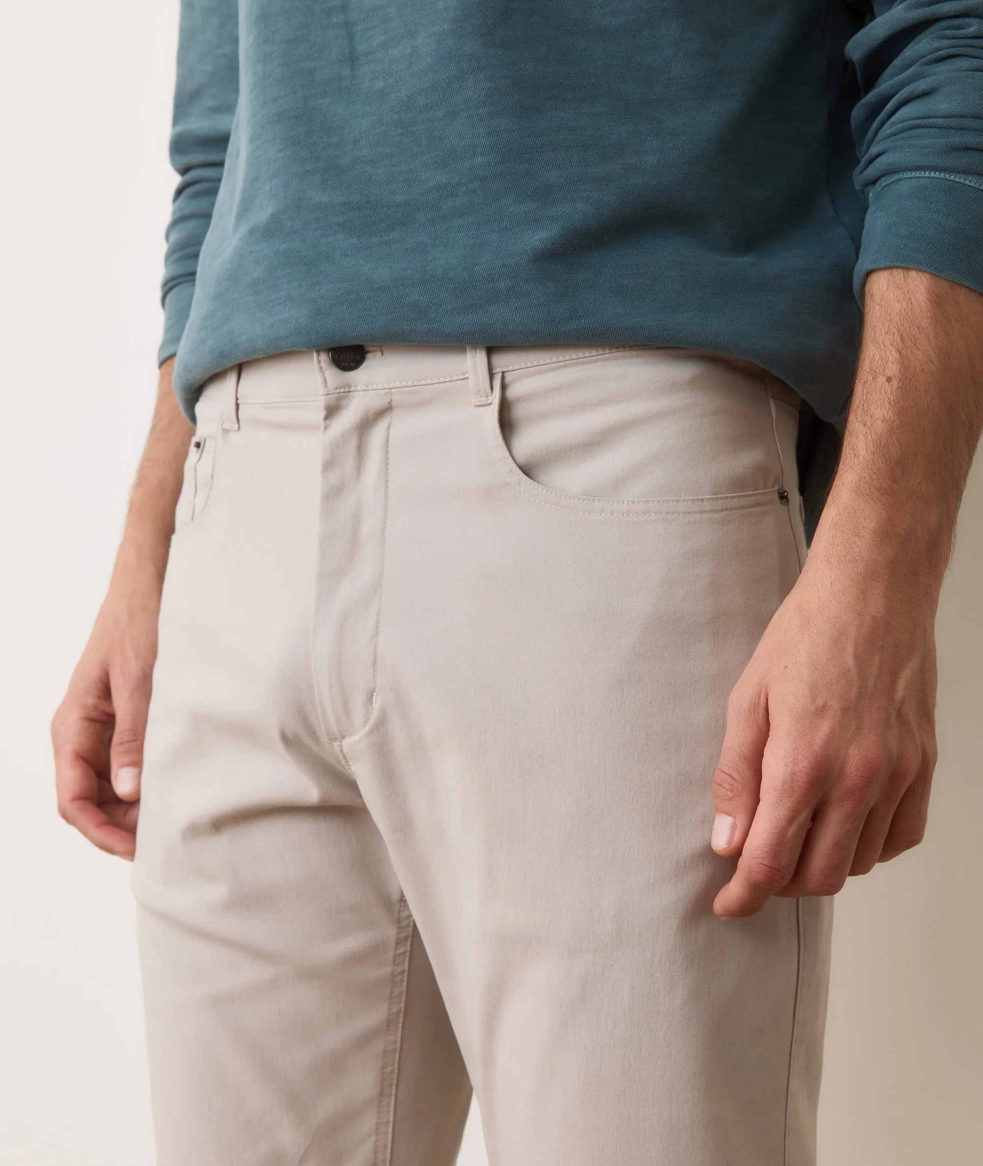 5 Pocket Breeze Slim Straight Pant sold by Marine Layer product image thumbnail 4