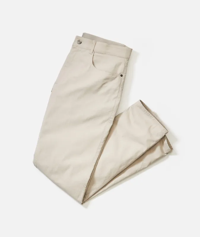 5 Pocket Breeze Slim Straight Pant made by Marine Layer