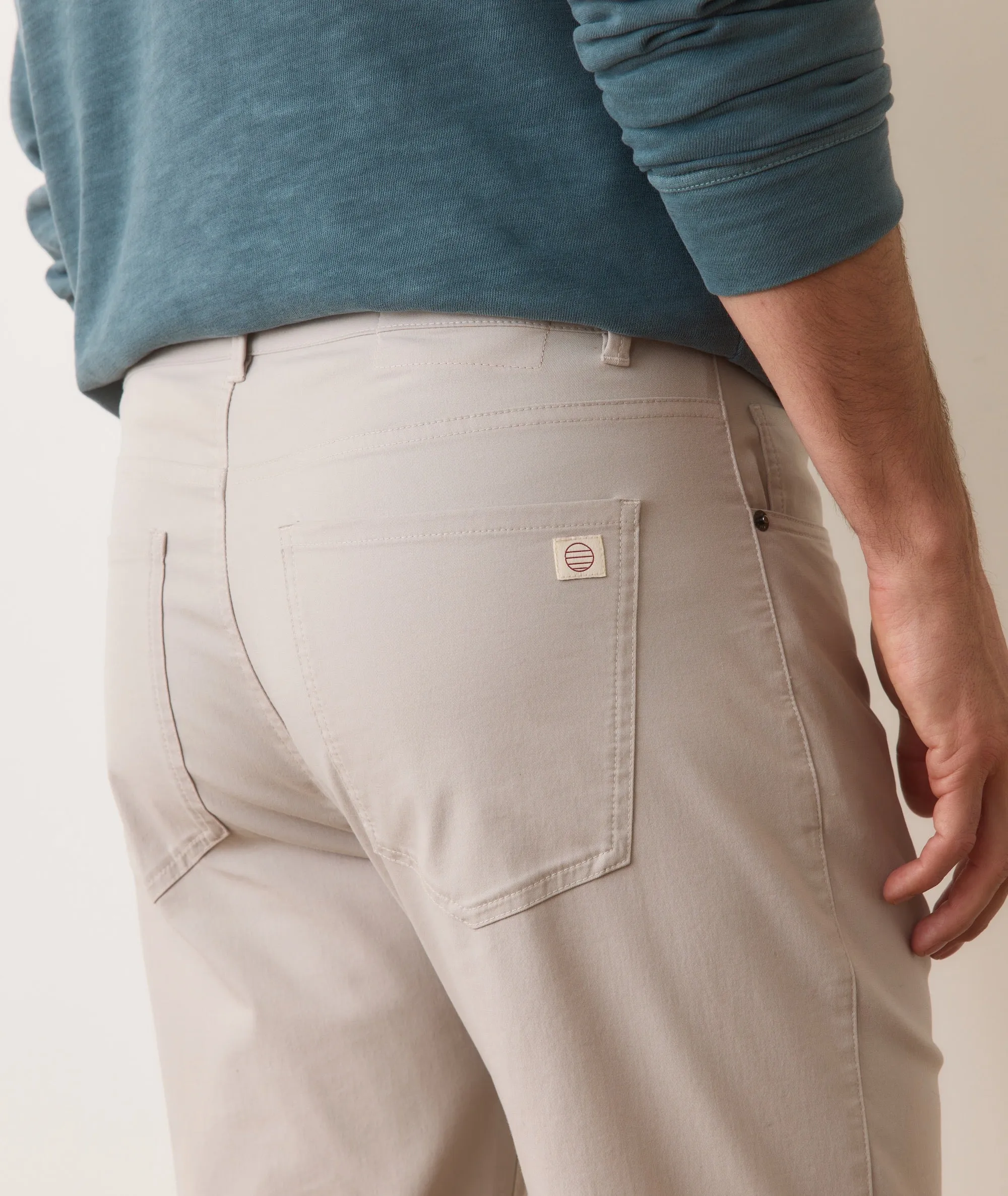5 Pocket Breeze Slim Straight Pant sold by Marine Layer product image thumbnail 5