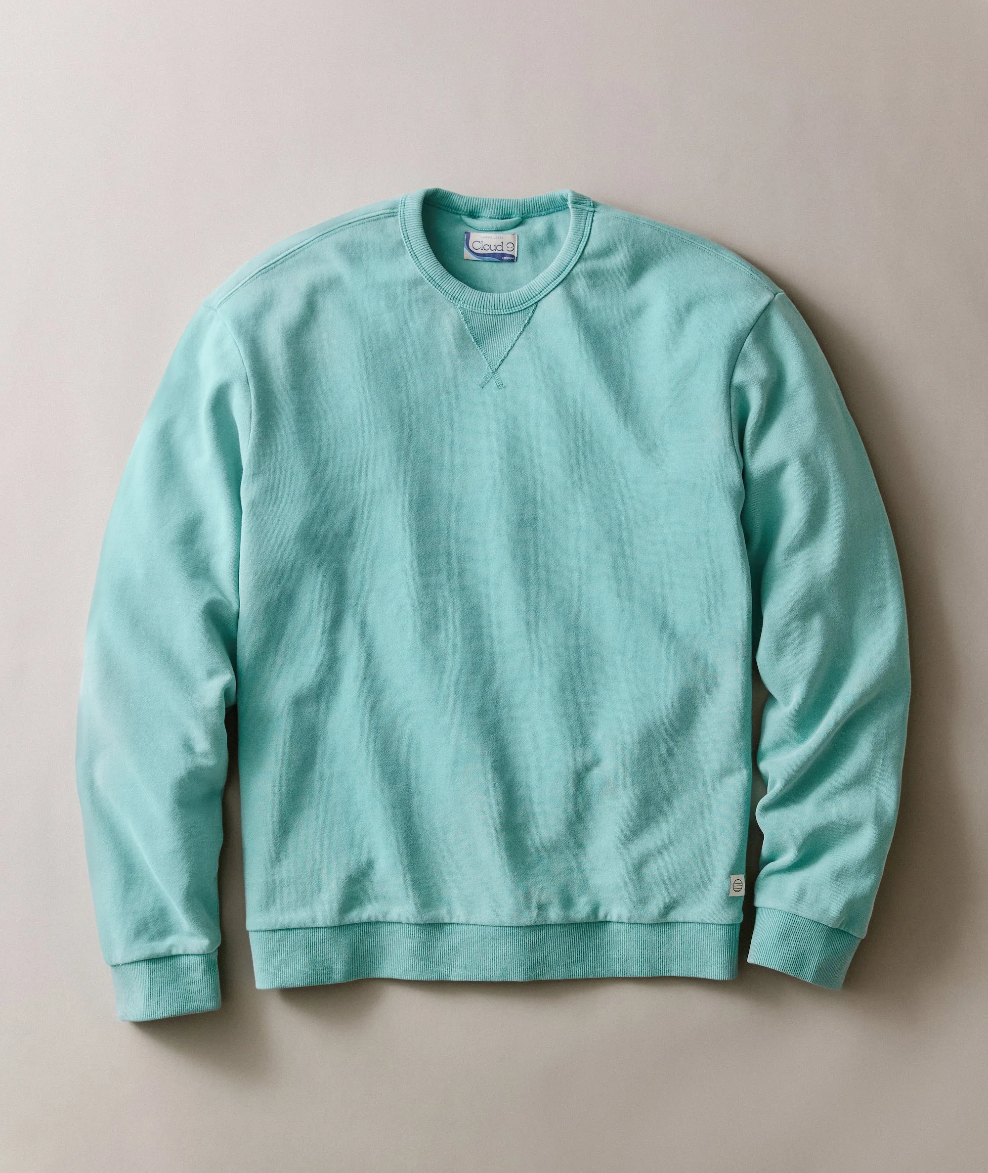 Cloud 9 Terry Relaxed Crewneck sold by Marine Layer