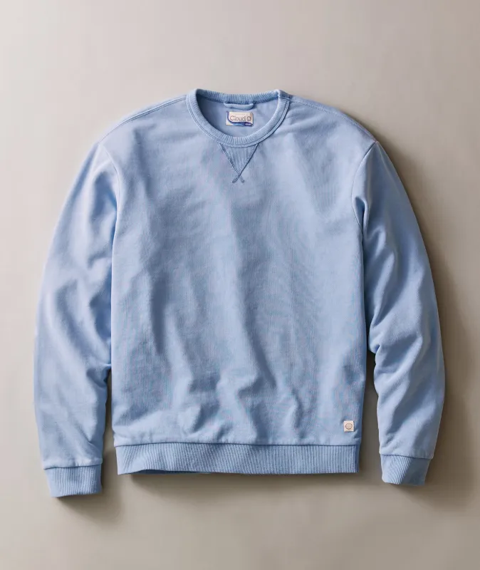 Cloud 9 Terry Relaxed Crewneck made by Marine Layer