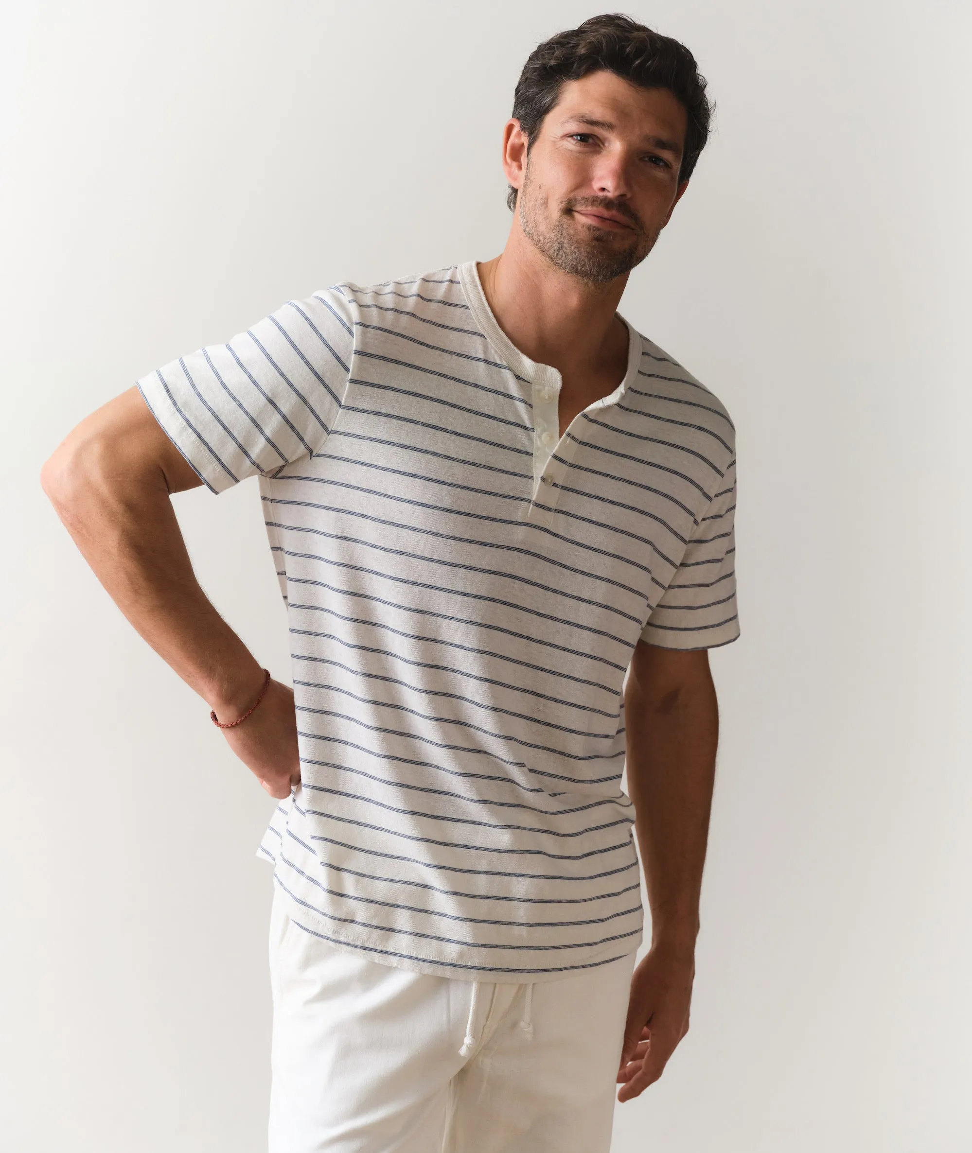 Hemp Cotton Henley sold by Marine Layer product image thumbnail 2