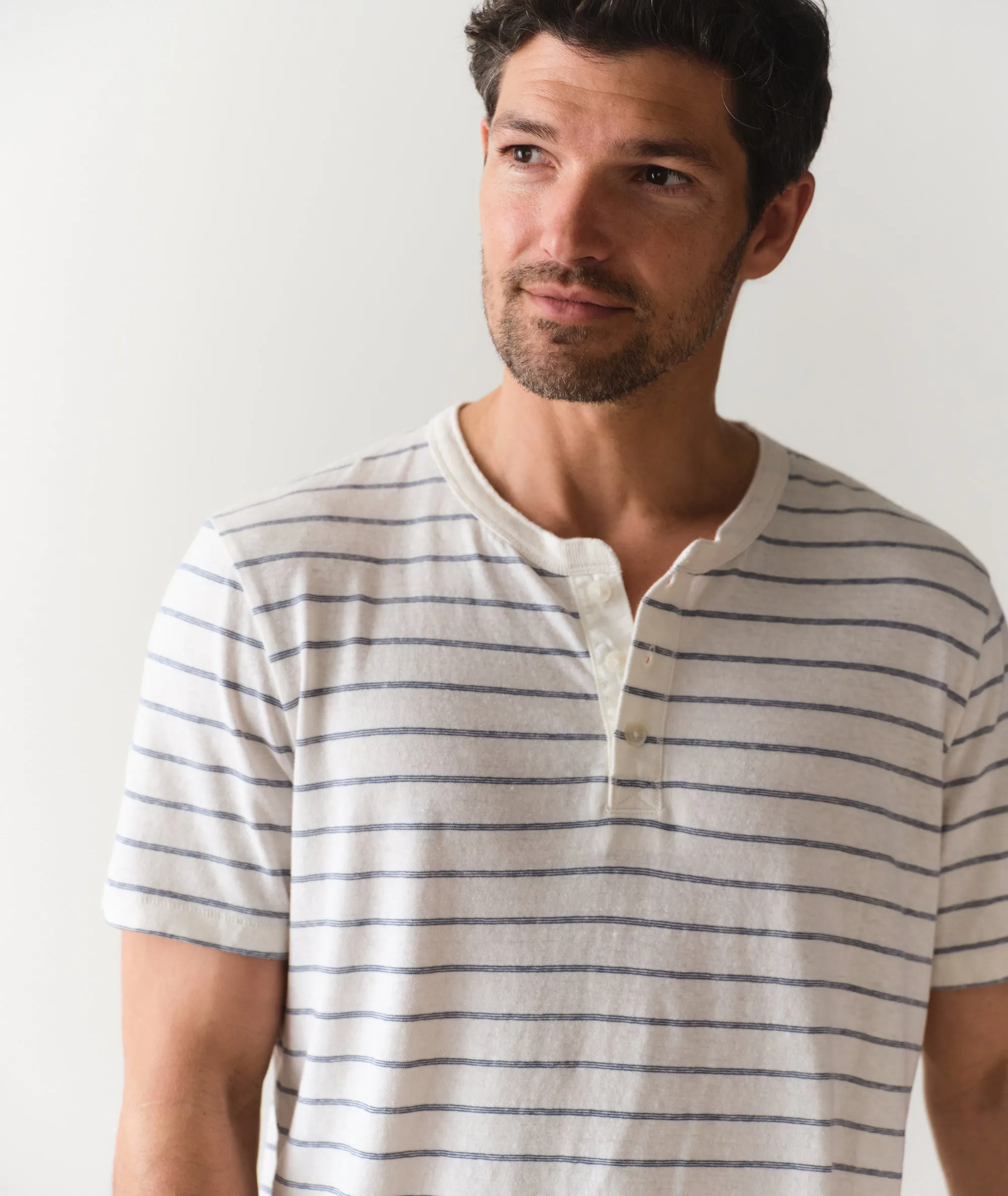 Hemp Cotton Henley sold by Marine Layer product image thumbnail 4