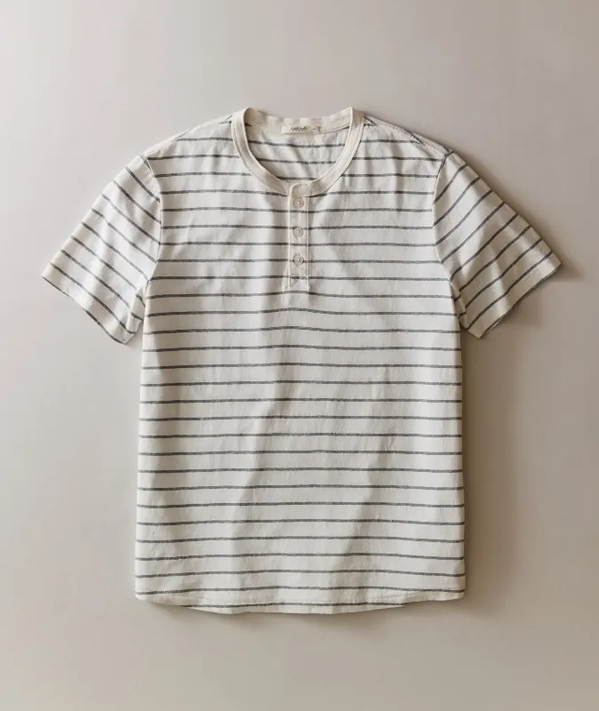 Hemp Cotton Henley made by Marine Layer