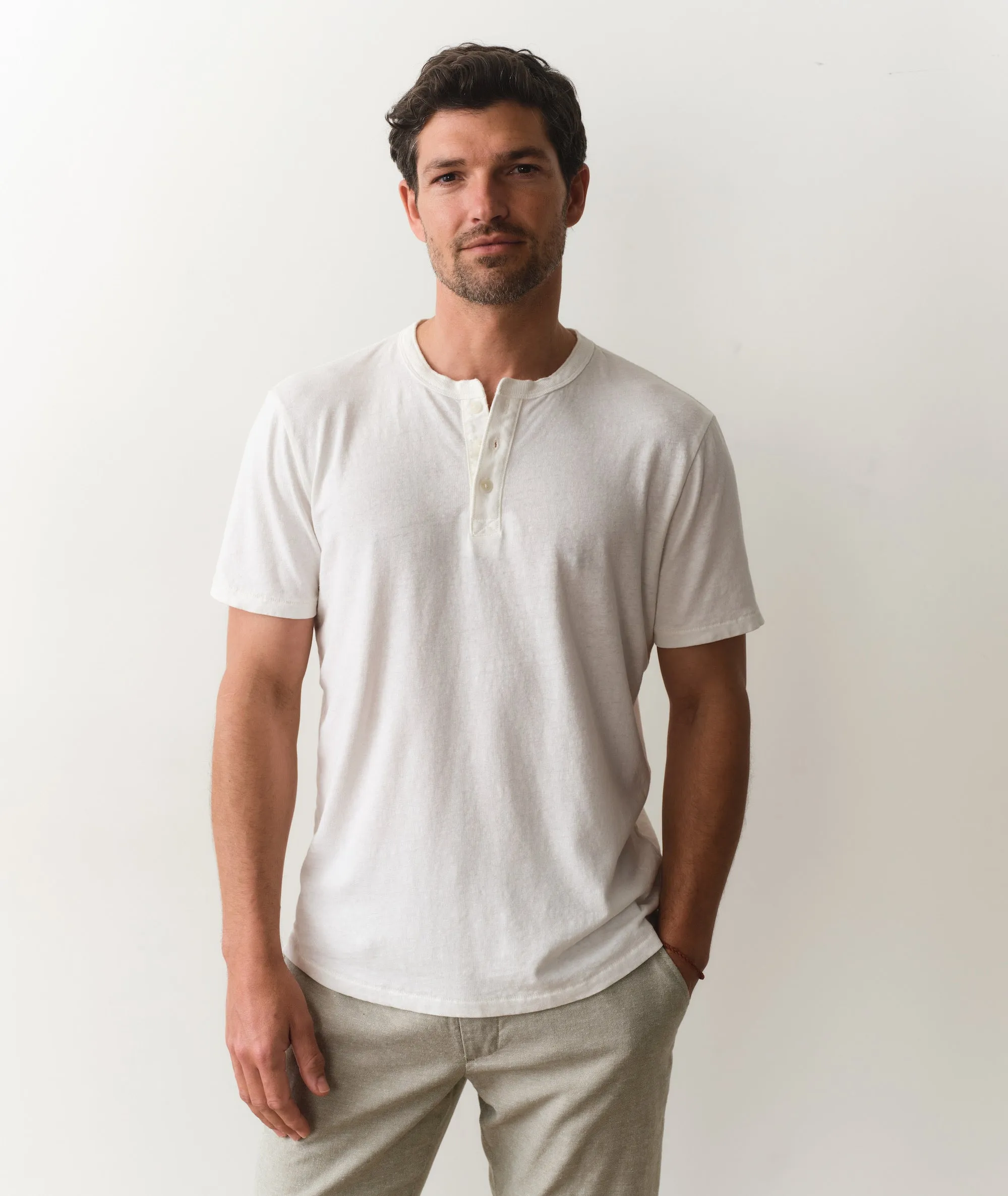 Hemp Cotton Henley sold by Marine Layer product image thumbnail 2