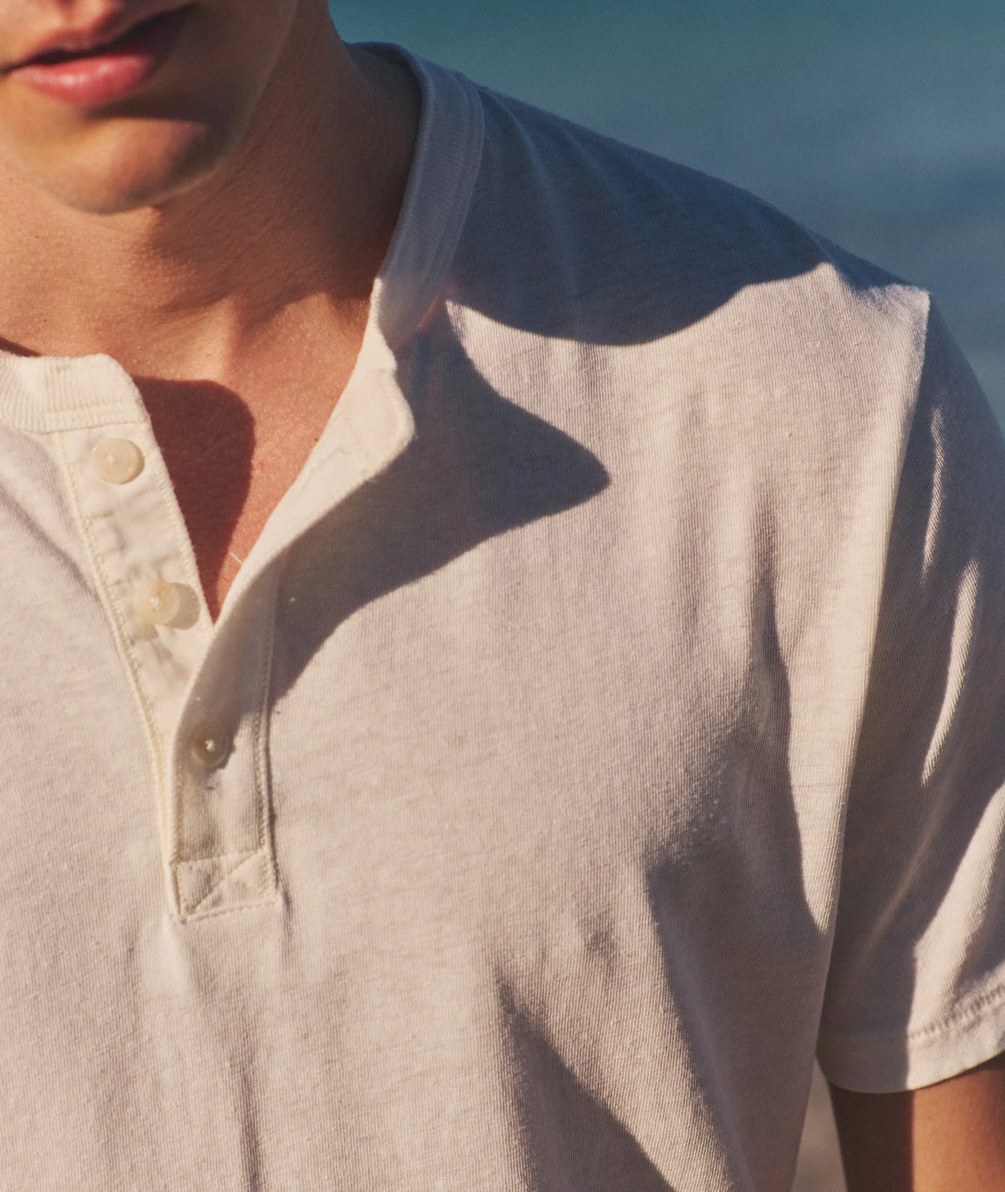Hemp Cotton Henley sold by Marine Layer product image thumbnail 4
