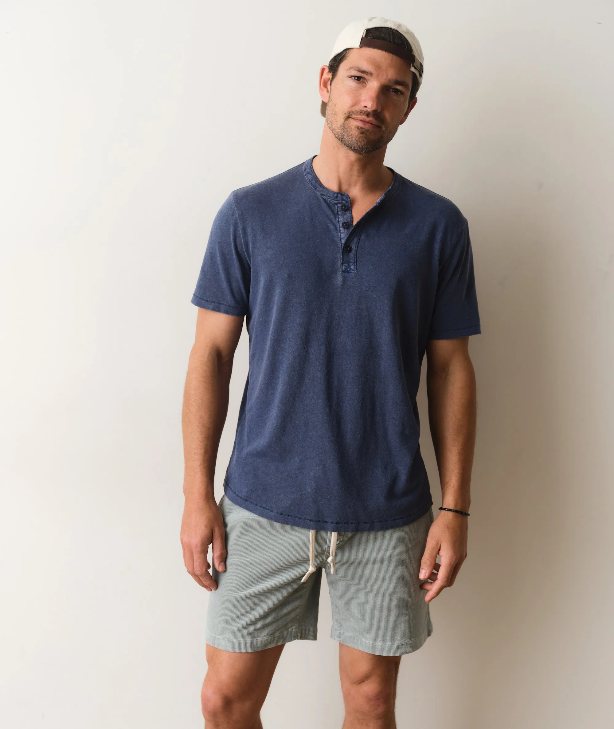 Hemp Cotton Henley sold by Marine Layer product image thumbnail 3