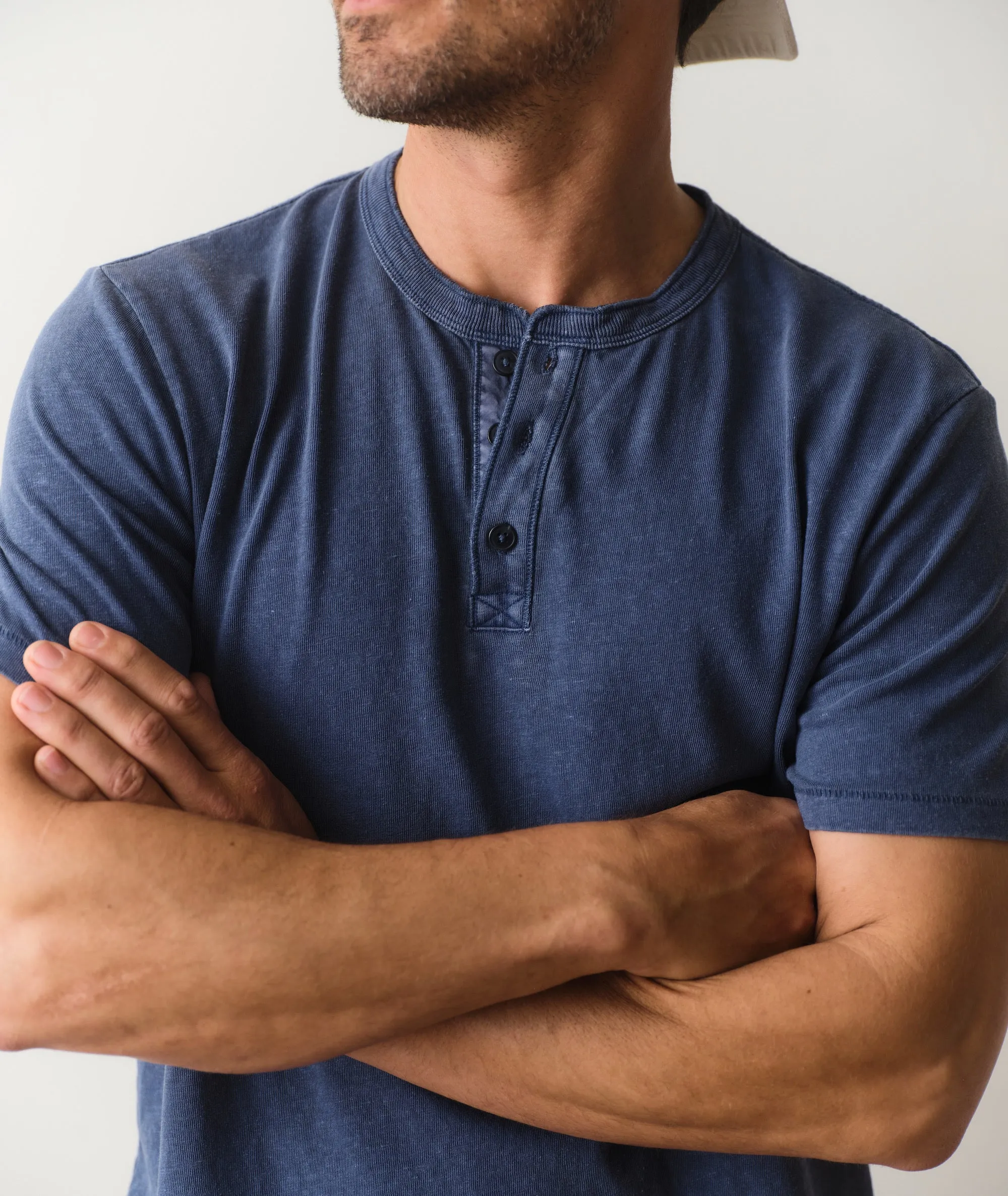 Hemp Cotton Henley sold by Marine Layer product image thumbnail 4