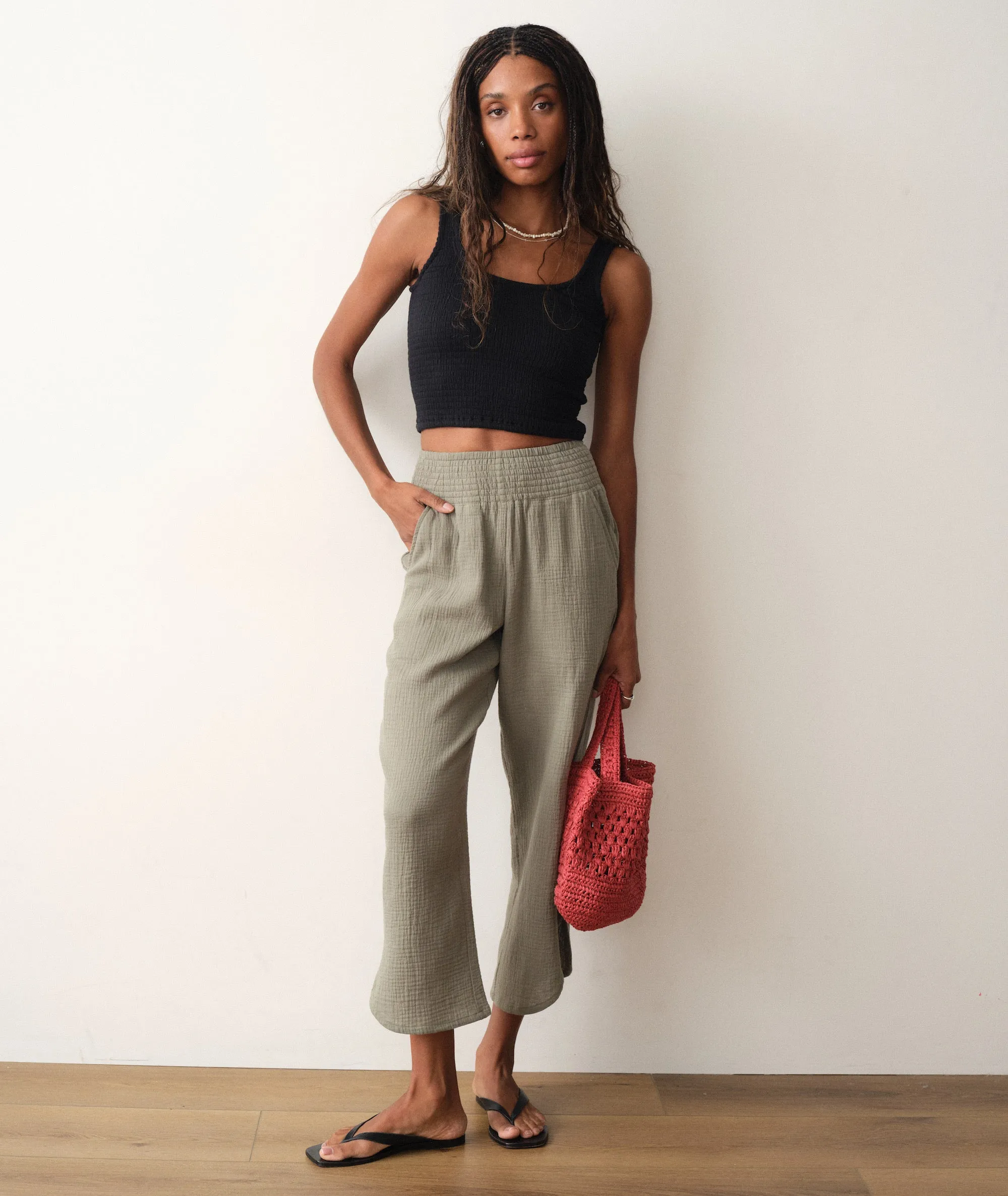 Cali Double Cloth Pant sold by Marine Layer