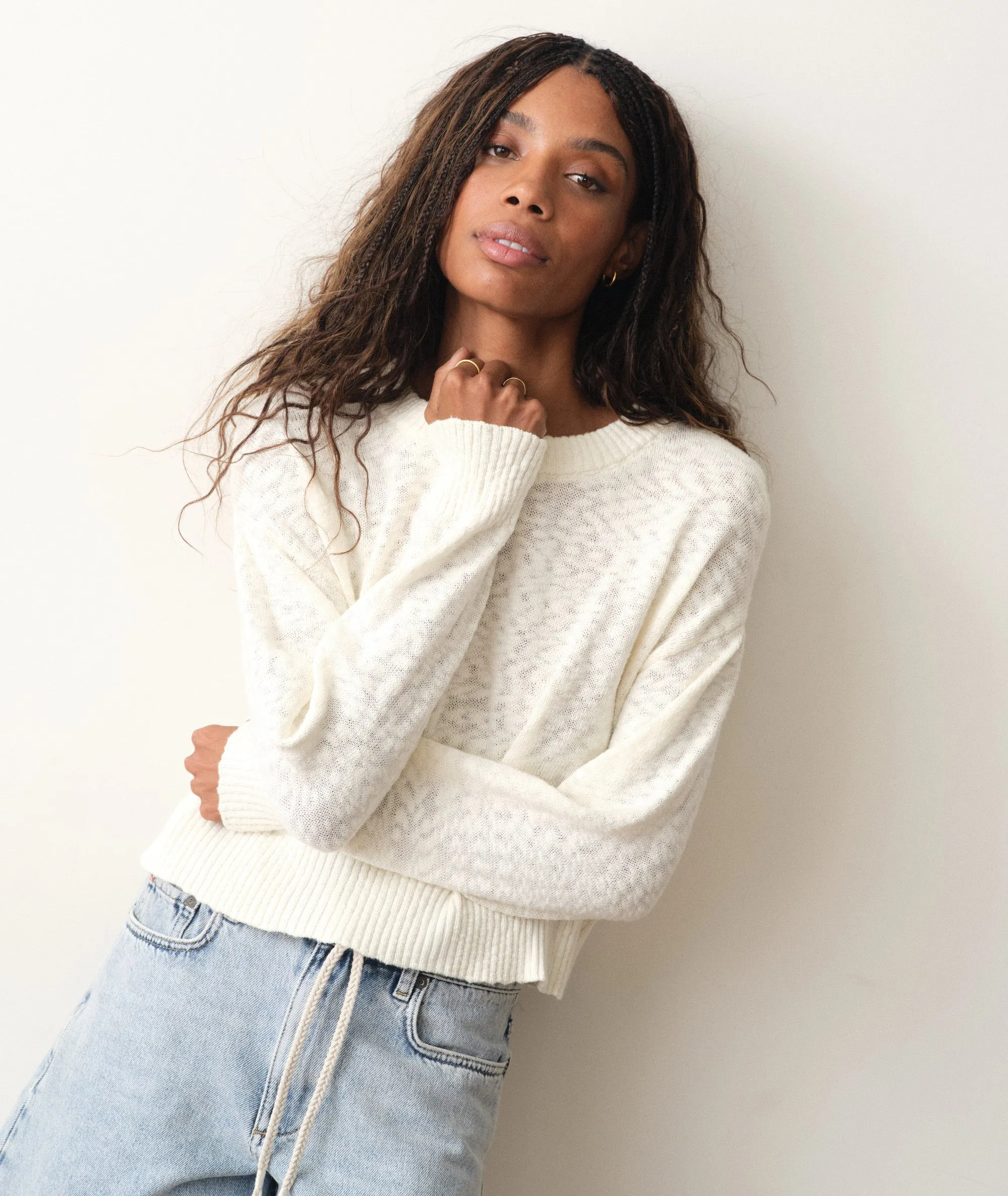 Seabreeze Crewneck Sweater sold by Marine Layer product image thumbnail 3