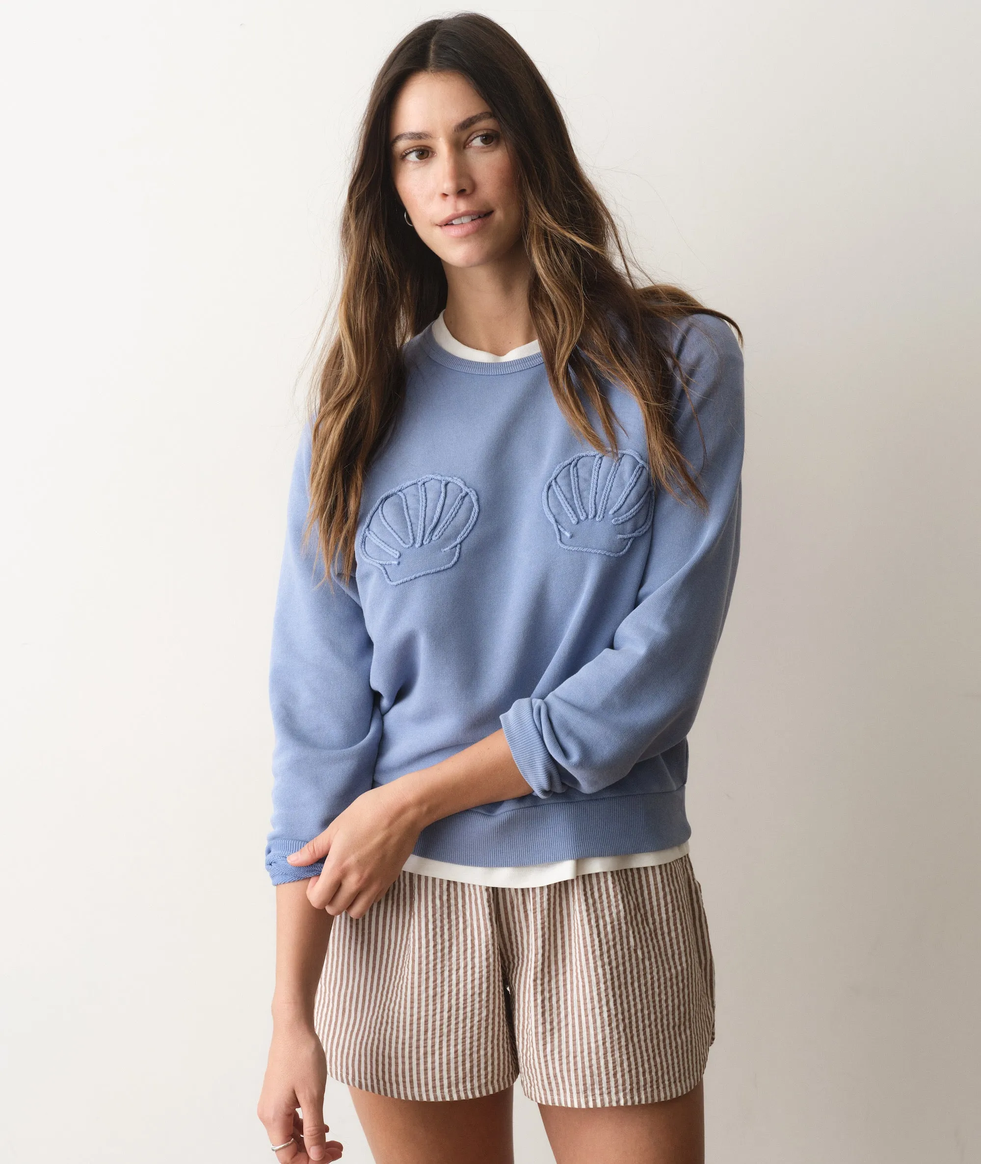 Cloud 9 Terry Sweatshirt sold by Marine Layer product image thumbnail 3