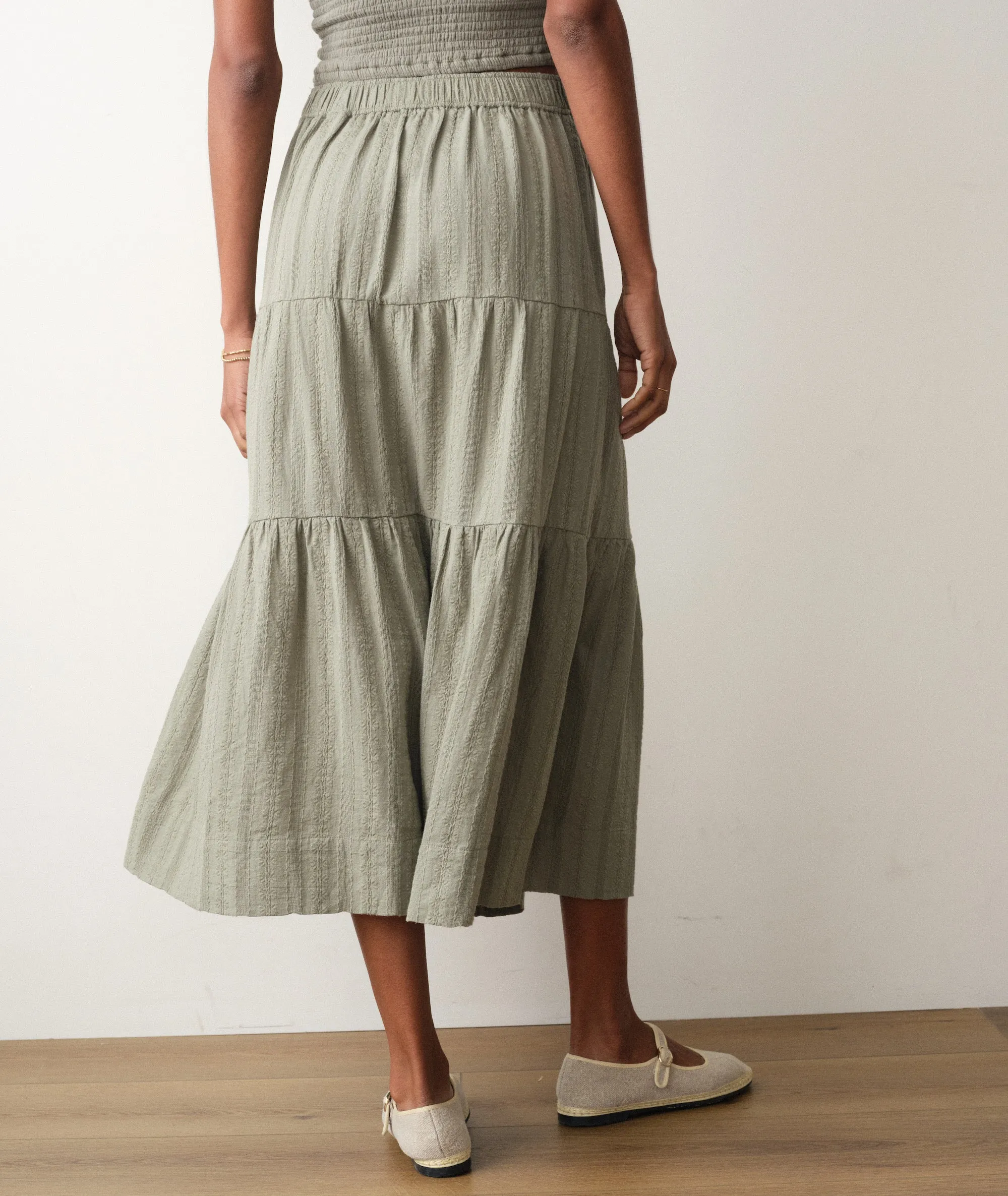 Lana Button-Through Skirt sold by Marine Layer product image thumbnail 3