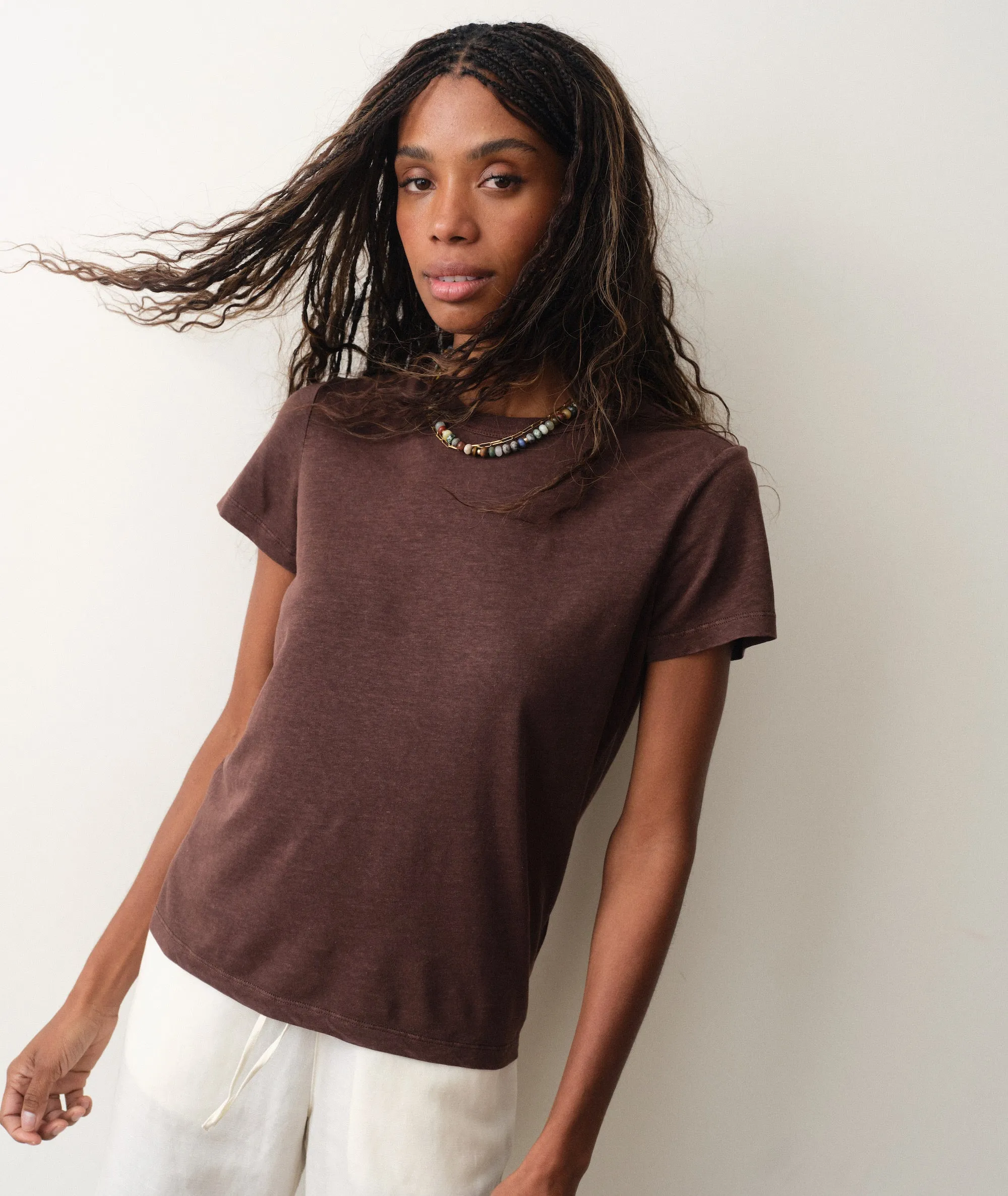 Tried & True Hemp Crew Tee sold by Marine Layer product image thumbnail 2