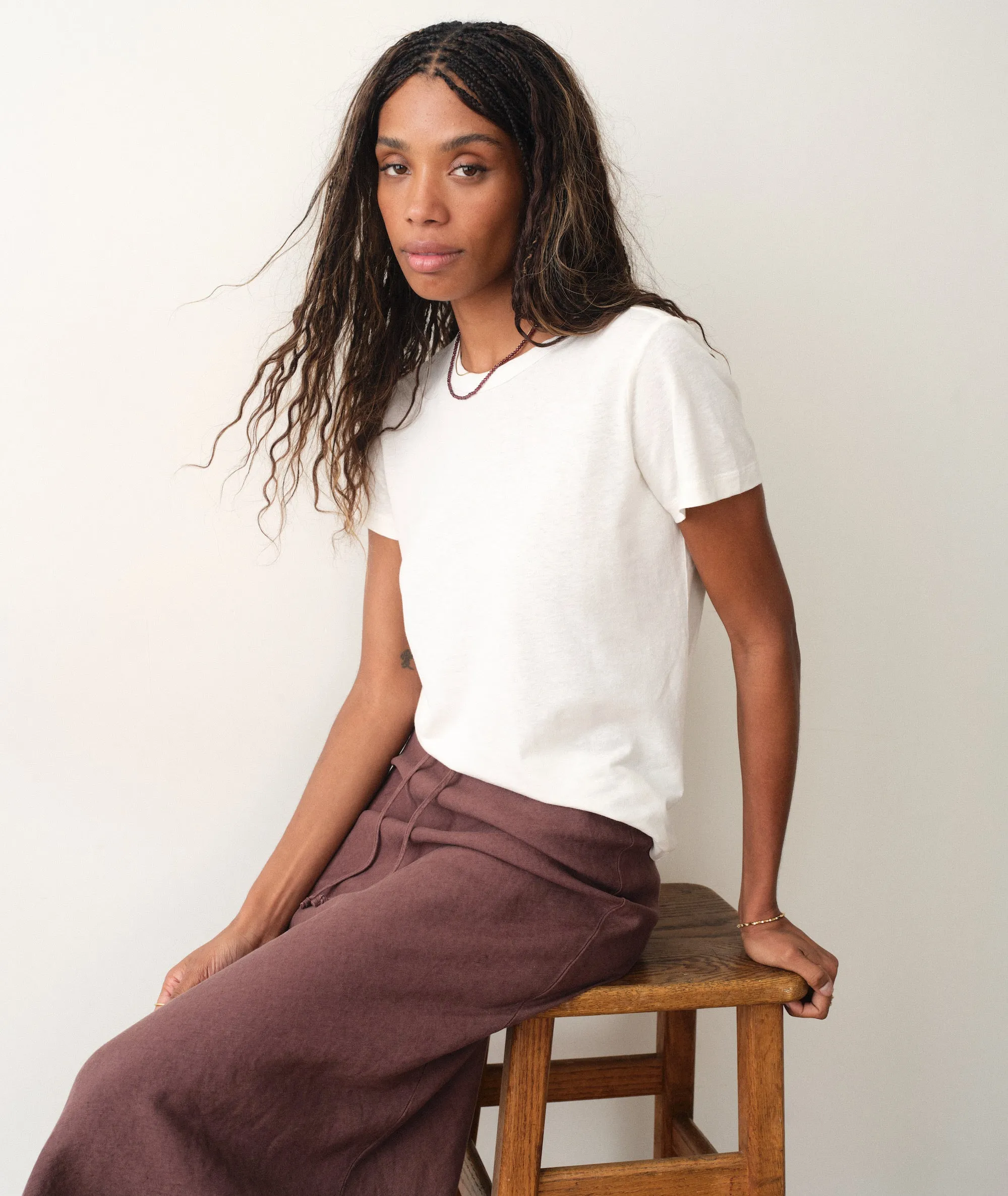 Tried & True Hemp Crew Tee sold by Marine Layer product image thumbnail 2