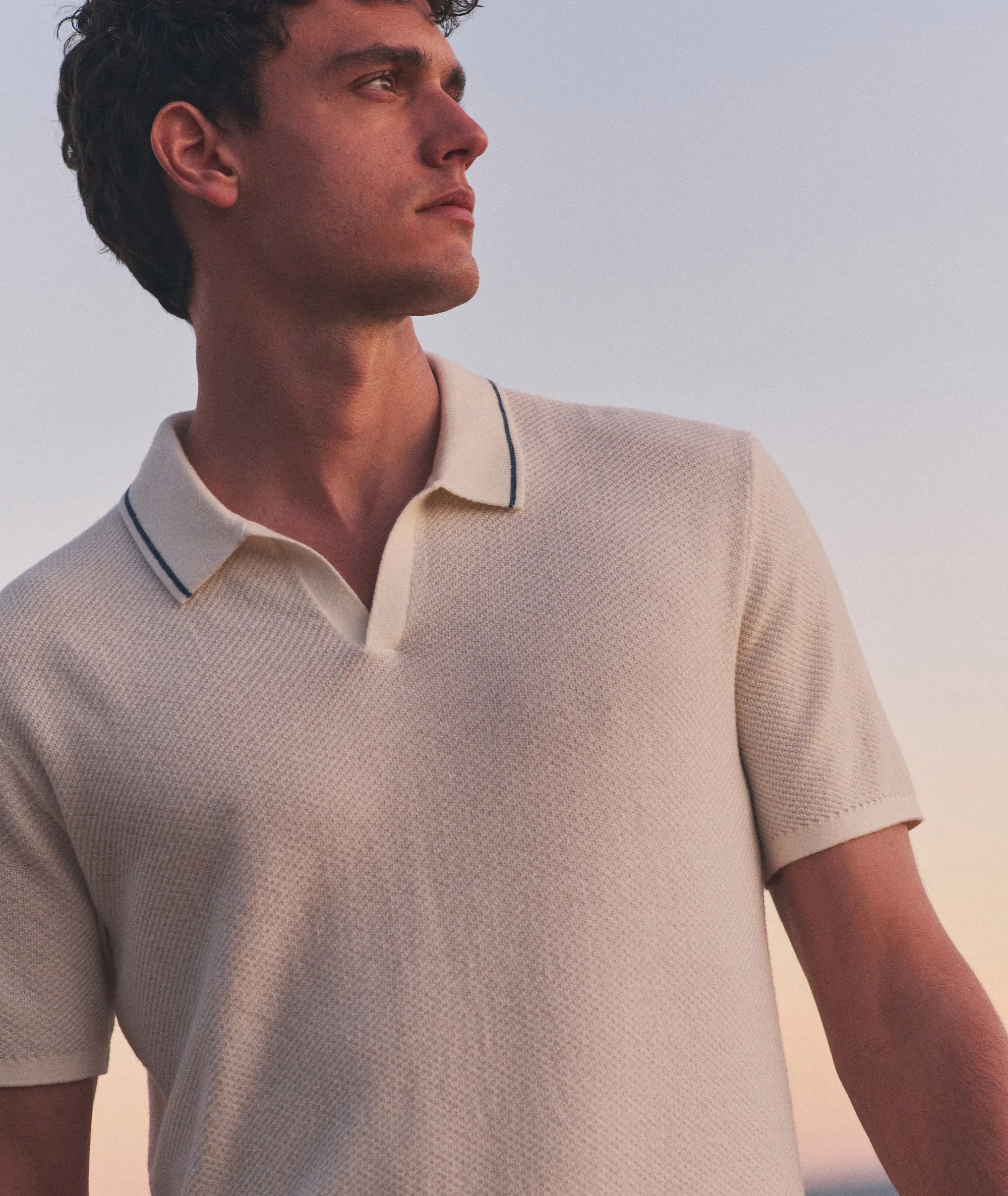 Greyson Sweater Polo sold by Marine Layer product image thumbnail 4