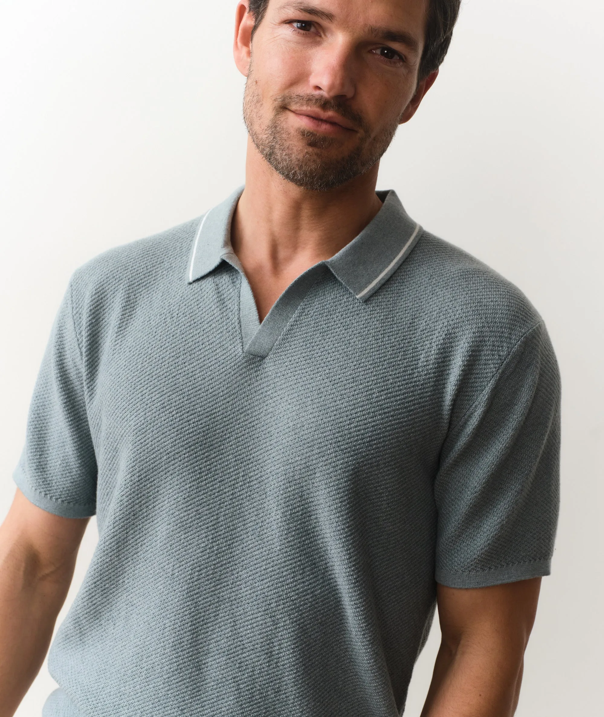 Greyson Sweater Polo sold by Marine Layer product image thumbnail 4